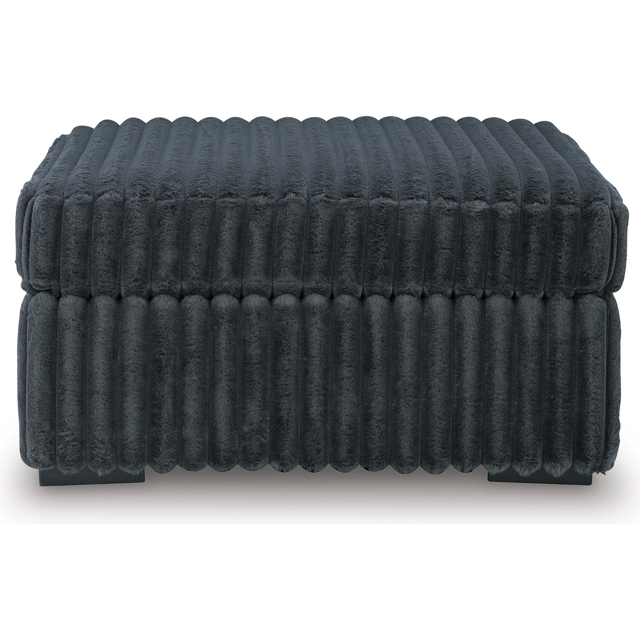  Signature Design by Ashley Midnight-Madness 9810508 Oversized Accent Ottoman IMAGE 2