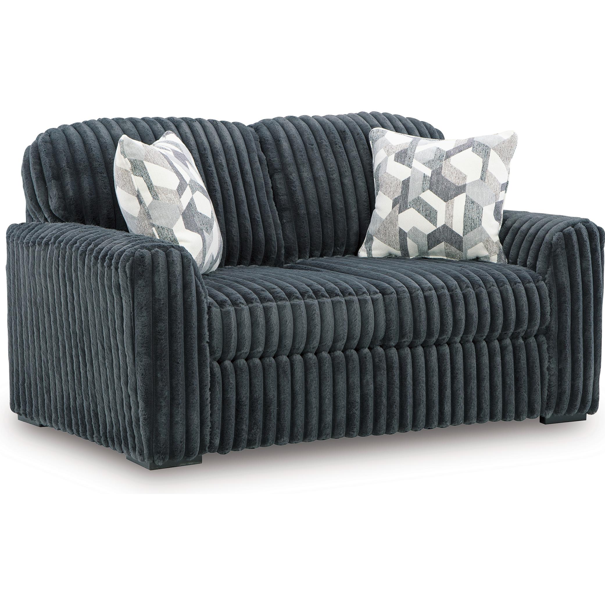  Signature Design by Ashley Midnight-Madness 9810535 Loveseat IMAGE 1