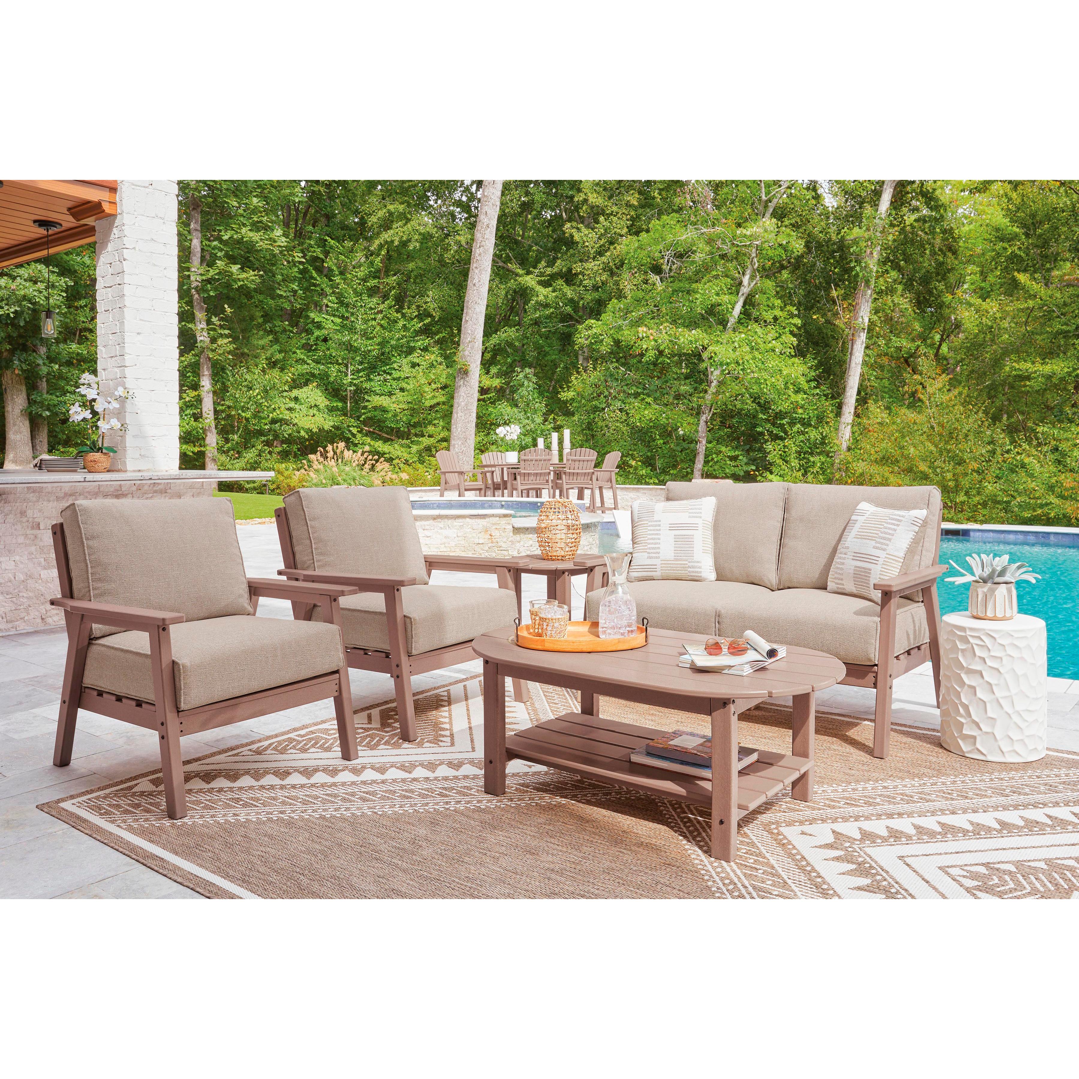  Signature Design by Ashley Grover Beach PCP422-700 Oval Cocktail Table IMAGE 5