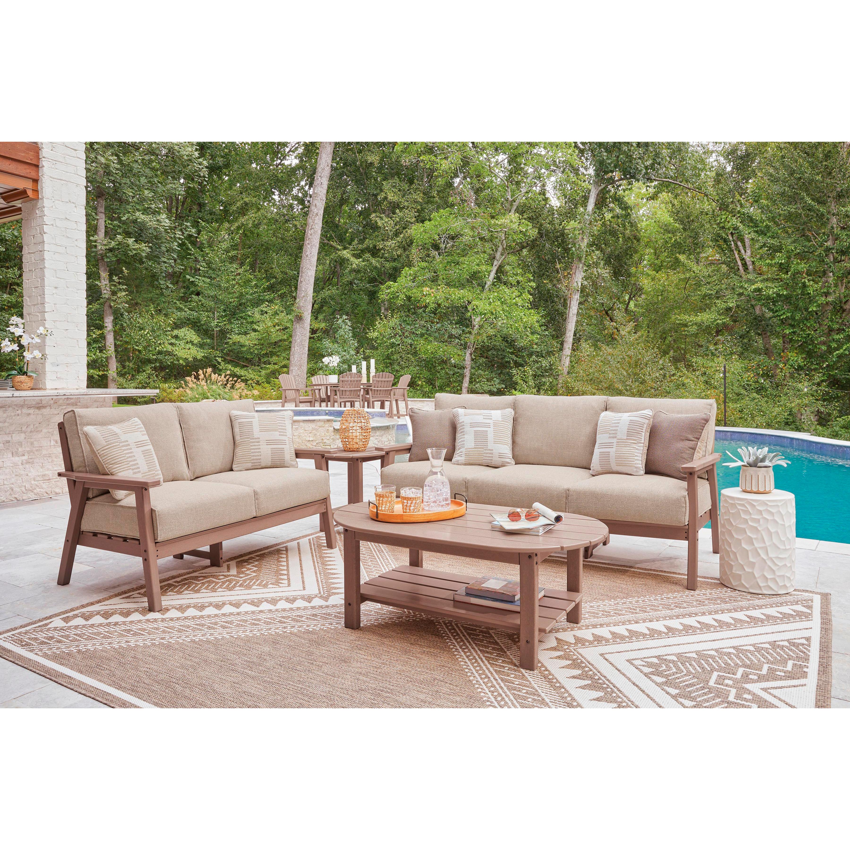  Signature Design by Ashley Grover Beach PCP422-706 Oval End Table IMAGE 7