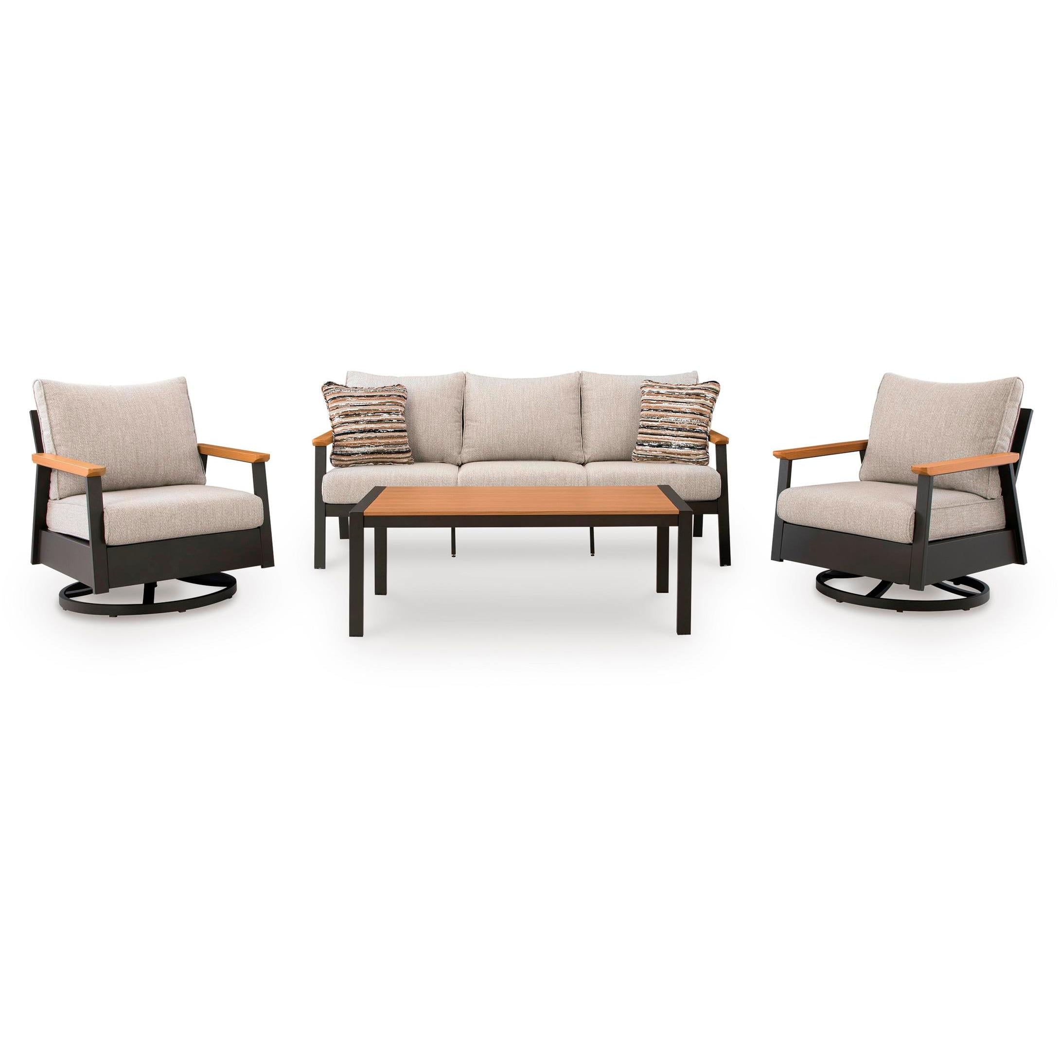  Signature Design by Ashley Carmel Highlands PCP513-081 Sofa/Chairs/Table Set IMAGE 1