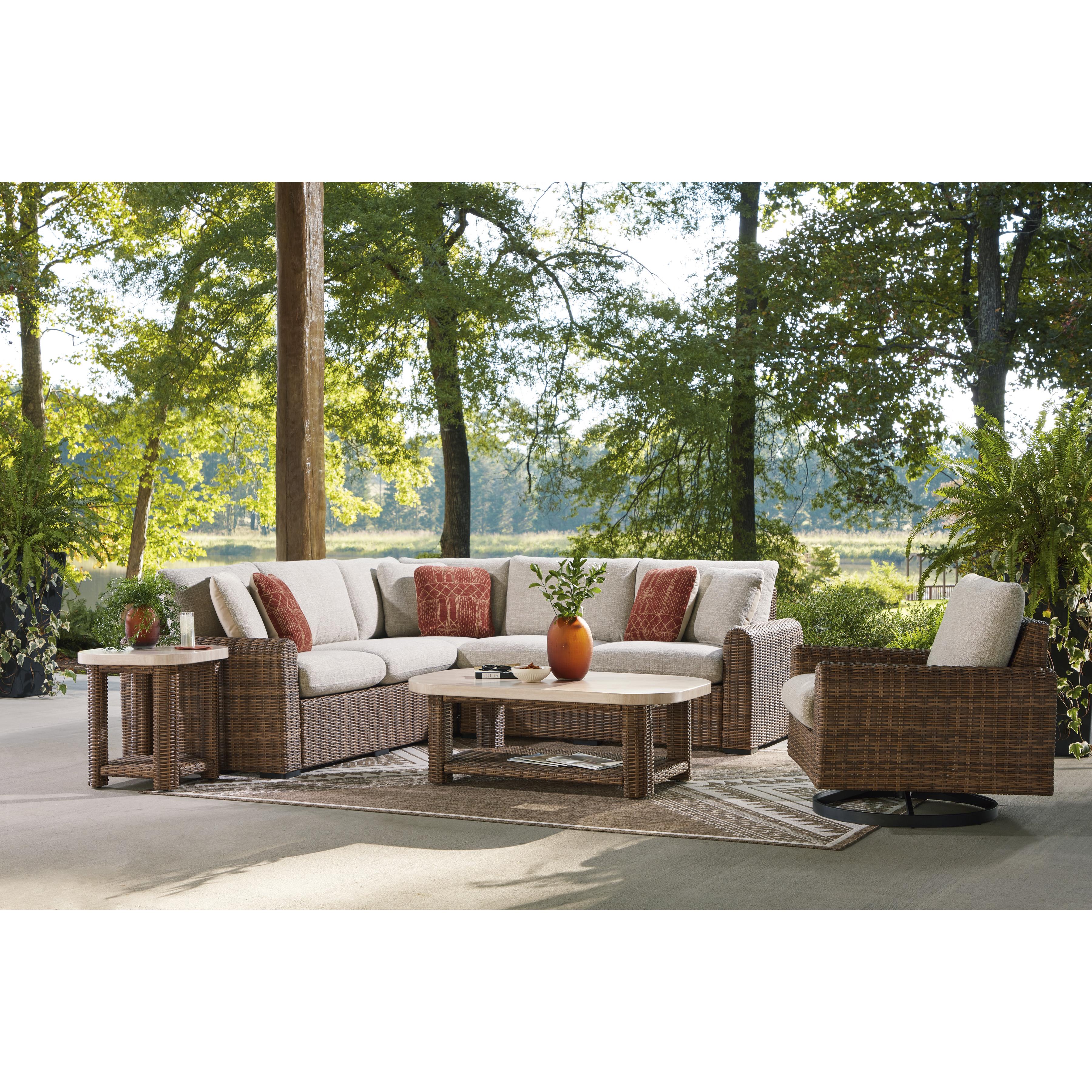  Signature Design by Ashley Dolan Creek PCP610-702 Square End Table IMAGE 8