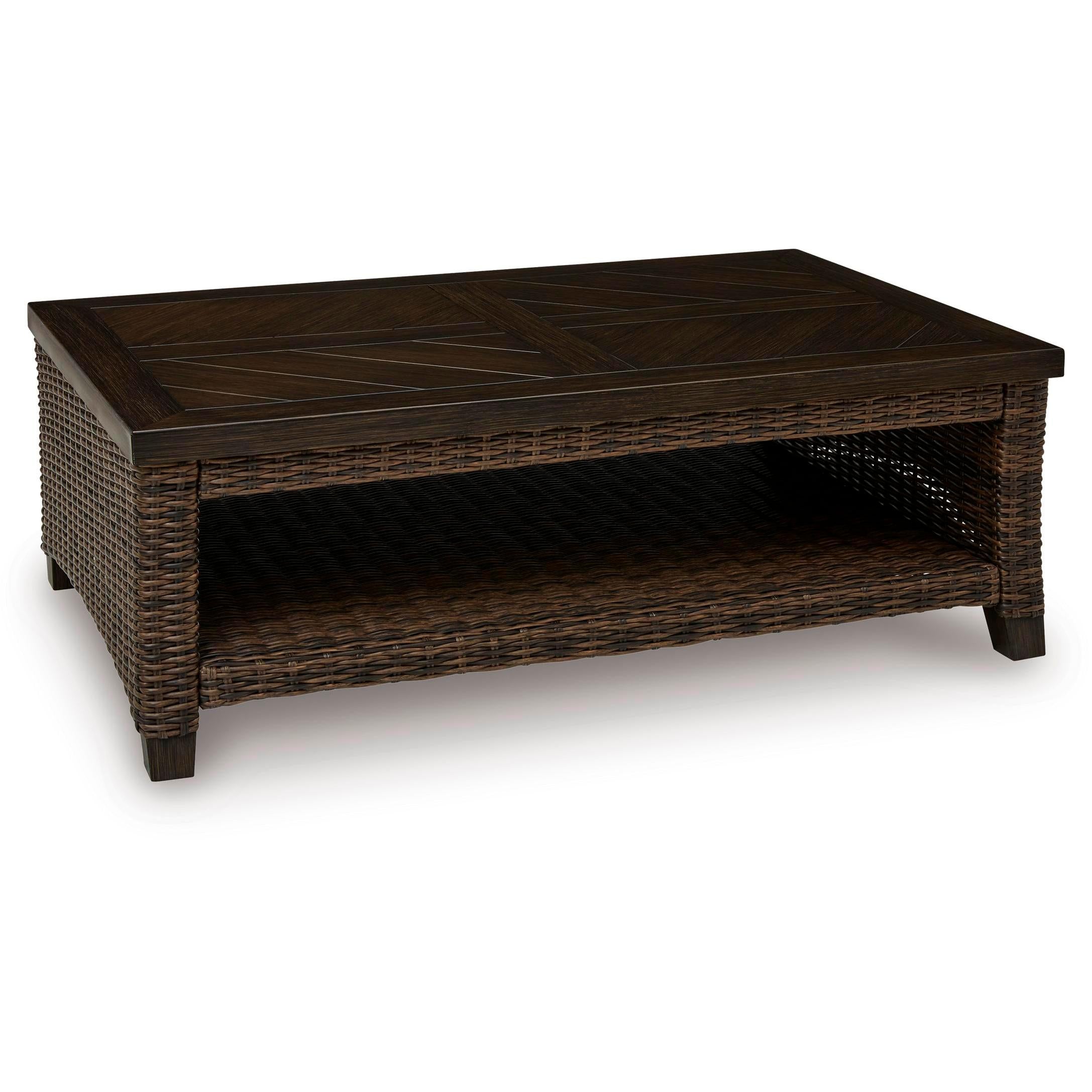 Signature Design by Ashley Monterey Point PCP760-701 Rectangular Cocktail Table IMAGE 1