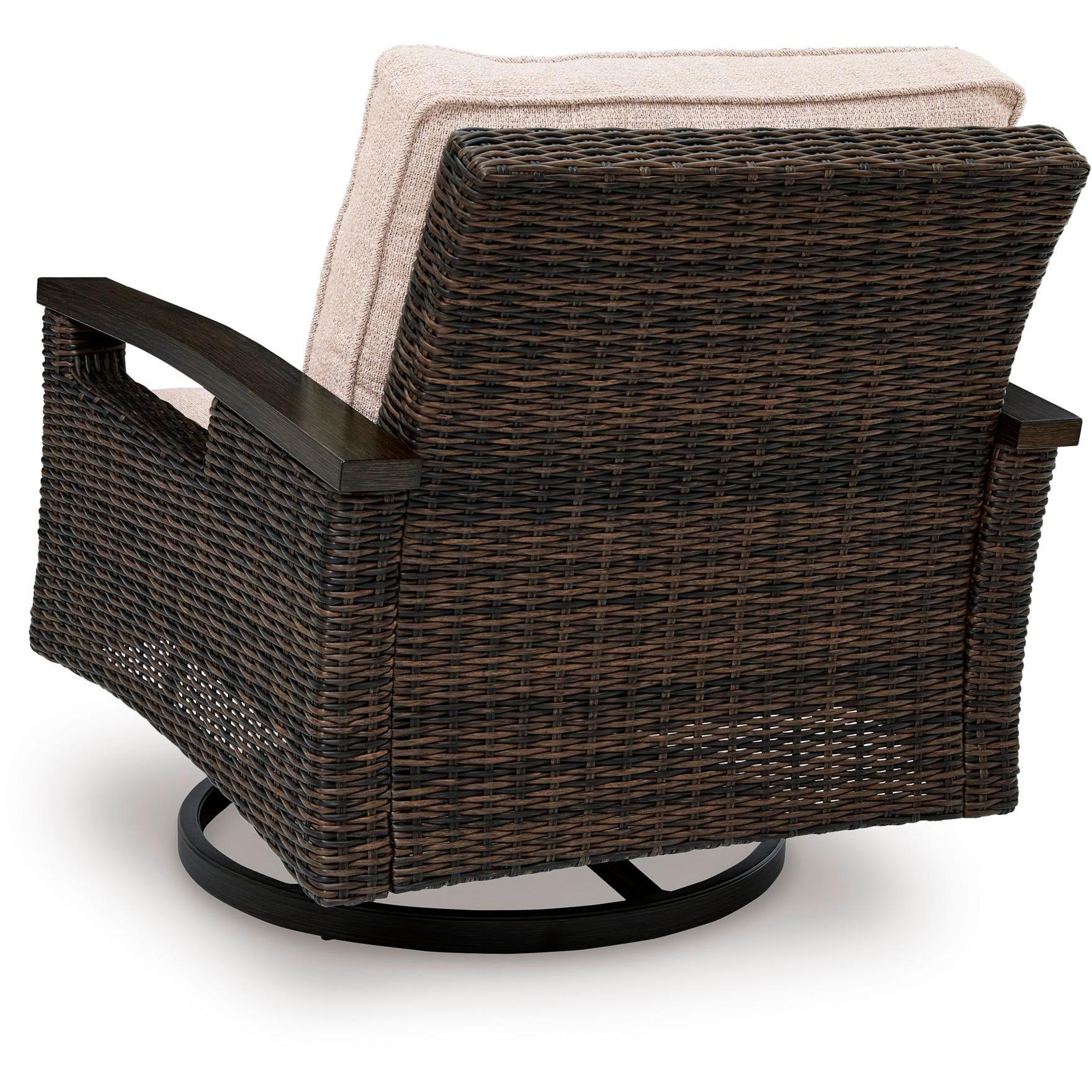  Signature Design by Ashley Monterey Point PCP760-821 Swivel Lounge Chair IMAGE 3