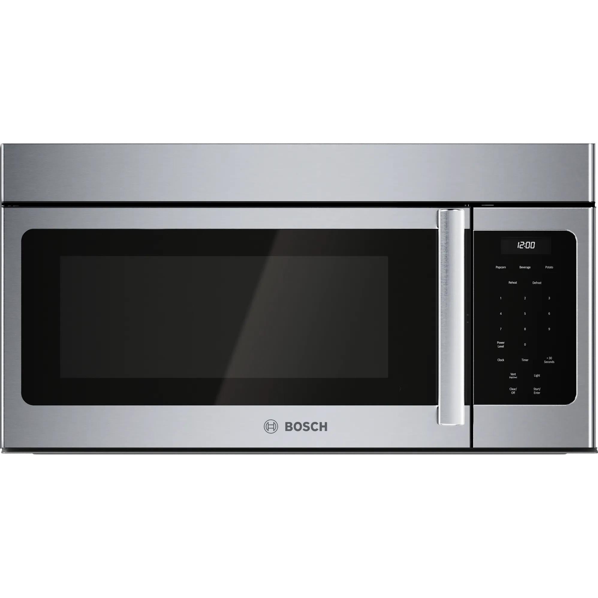  Bosch 30-inch 300 Series Over-The-Range Microwave with Left Side Opening Door HMV3054C IMAGE 1