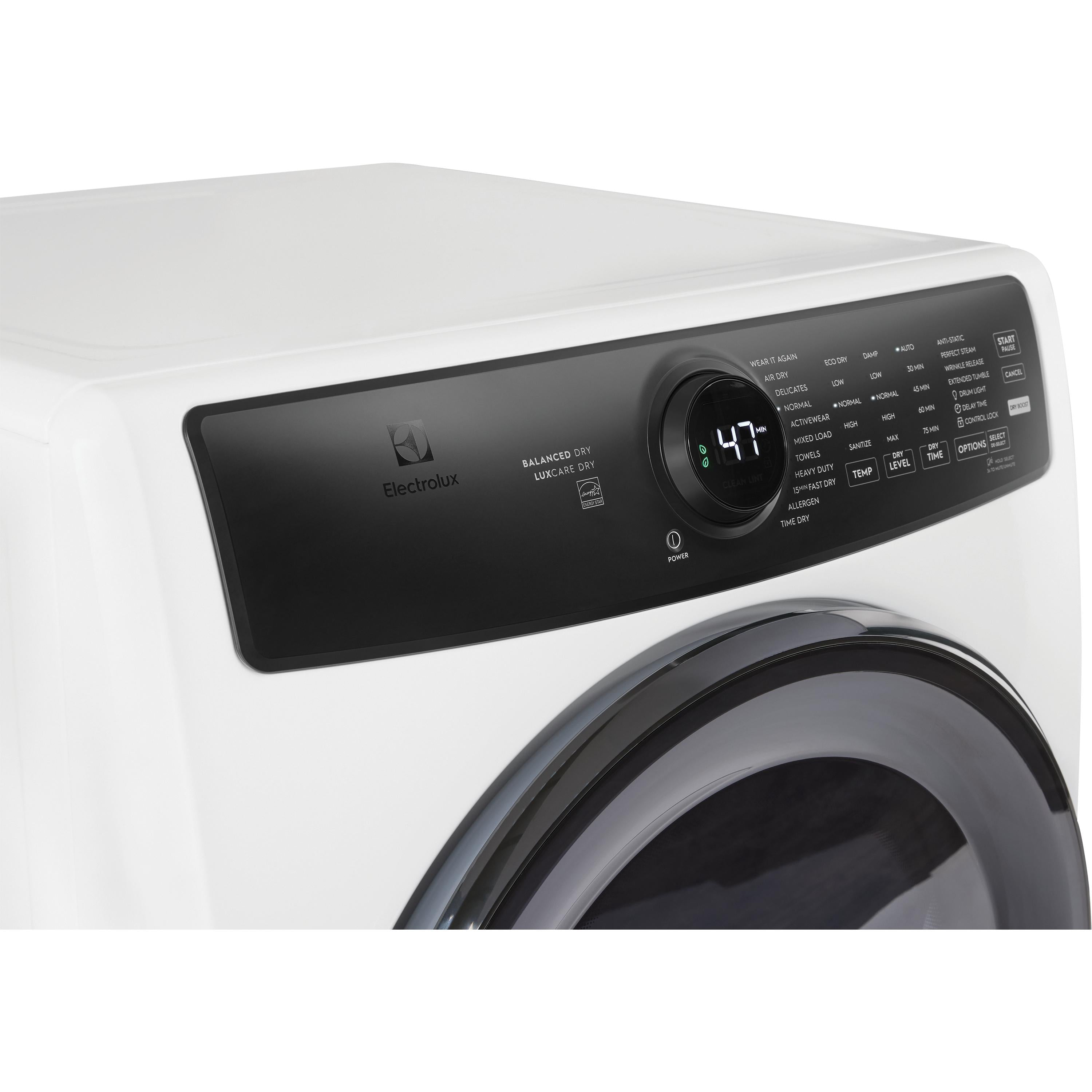  Electrolux 8.0 cu. ft. Front Load Perfect Steam™ Gas Dryer with Balanced Dry™ ELFG7738MW IMAGE 6