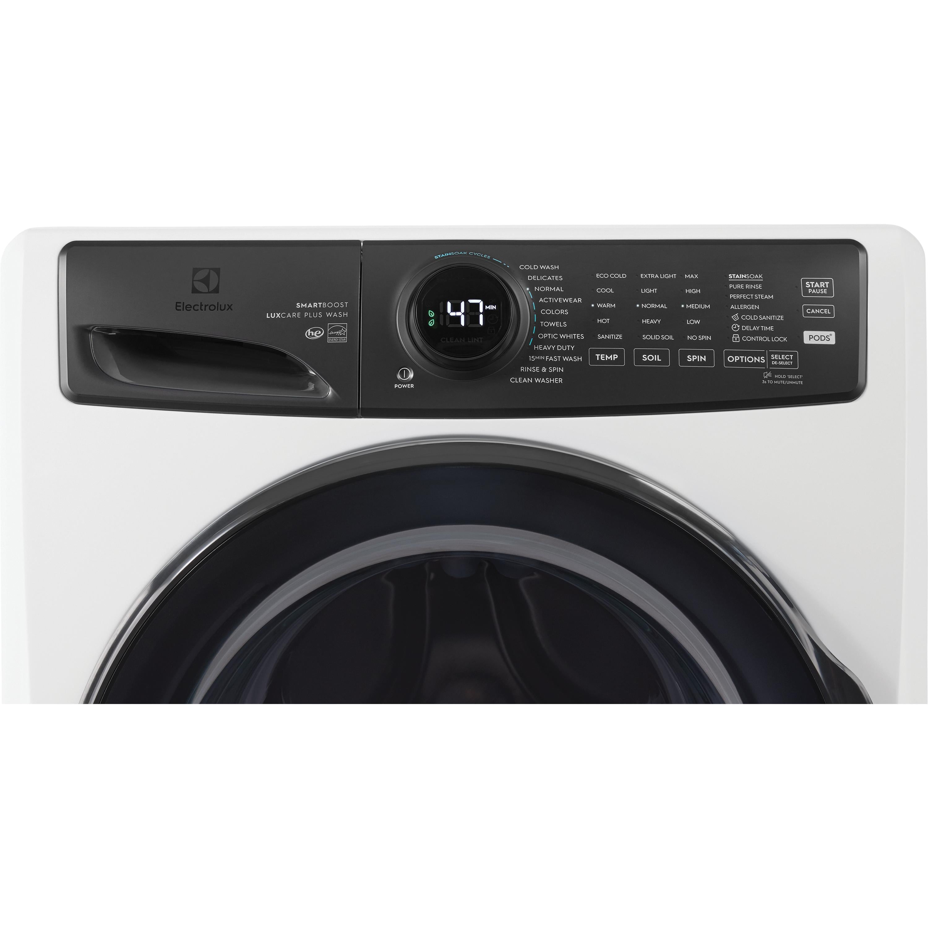  Electrolux 5.2 Cu. Ft. Front Load Perfect Steam™ Washer with LuxCare® ELFW7738MW IMAGE 5