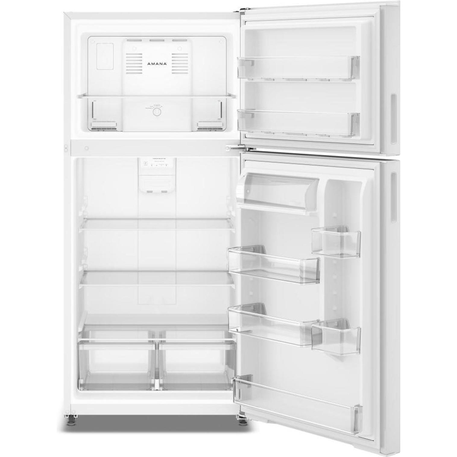  Amana 30-Inch, 19 Cu. Ft. Garage Ready Top-Freezer Refrigerator ARTX2419SW IMAGE 2