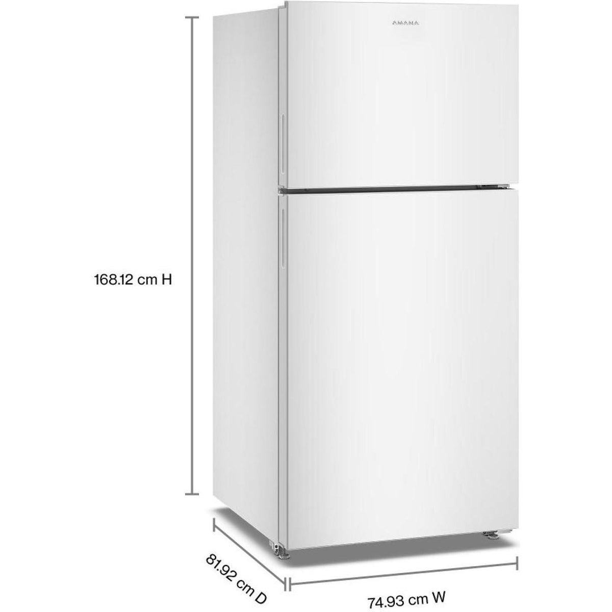  Amana 30-Inch, 19 Cu. Ft. Garage Ready Top-Freezer Refrigerator ARTX2419SW IMAGE 8