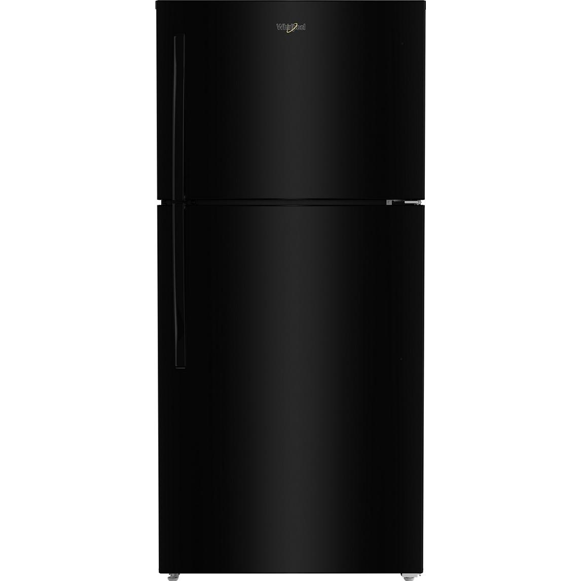  Whirlpool 29.5-inch Wide Top Freezer Refrigerator with Total Coverage Cooling WRTX7419SB IMAGE 1