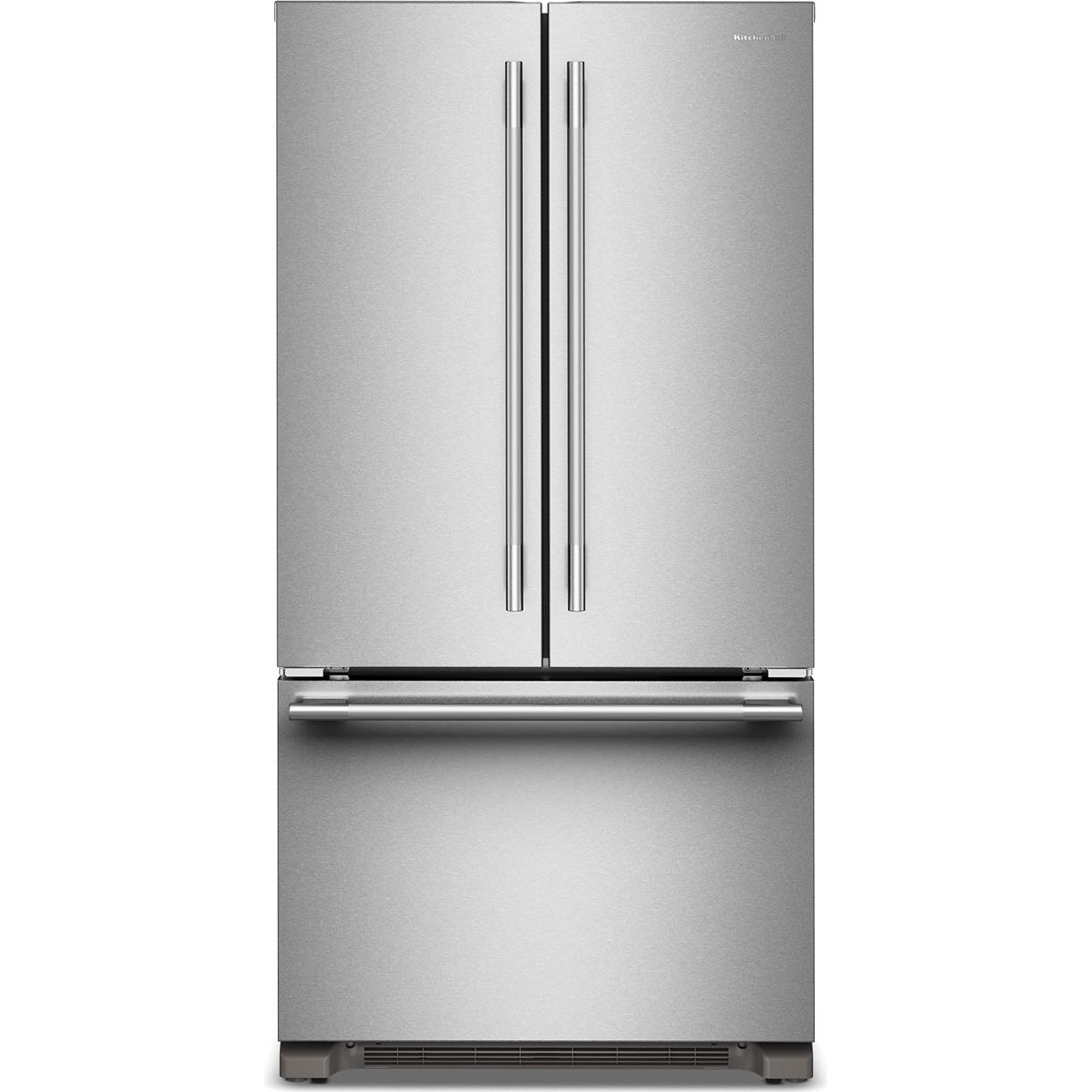  KitchenAid 36-inch, 22 cu. ft. French 3-Door Refrigerator KRFC136TPS IMAGE 1
