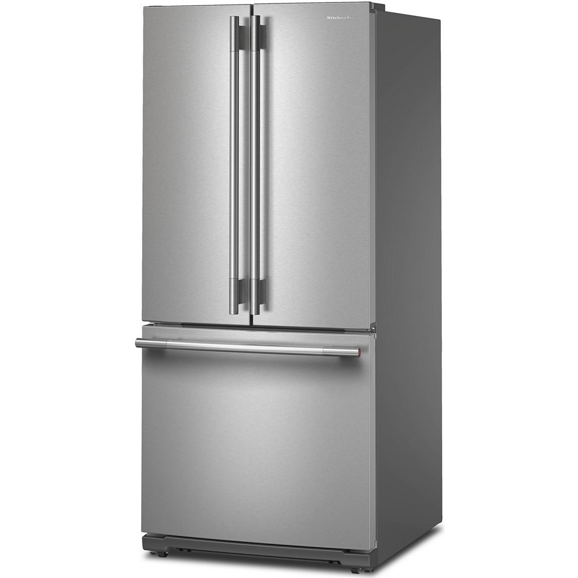  KitchenAid 30-inch, 20 cu. ft. French 3-Door Refrigerator KRFF330SPS IMAGE 5