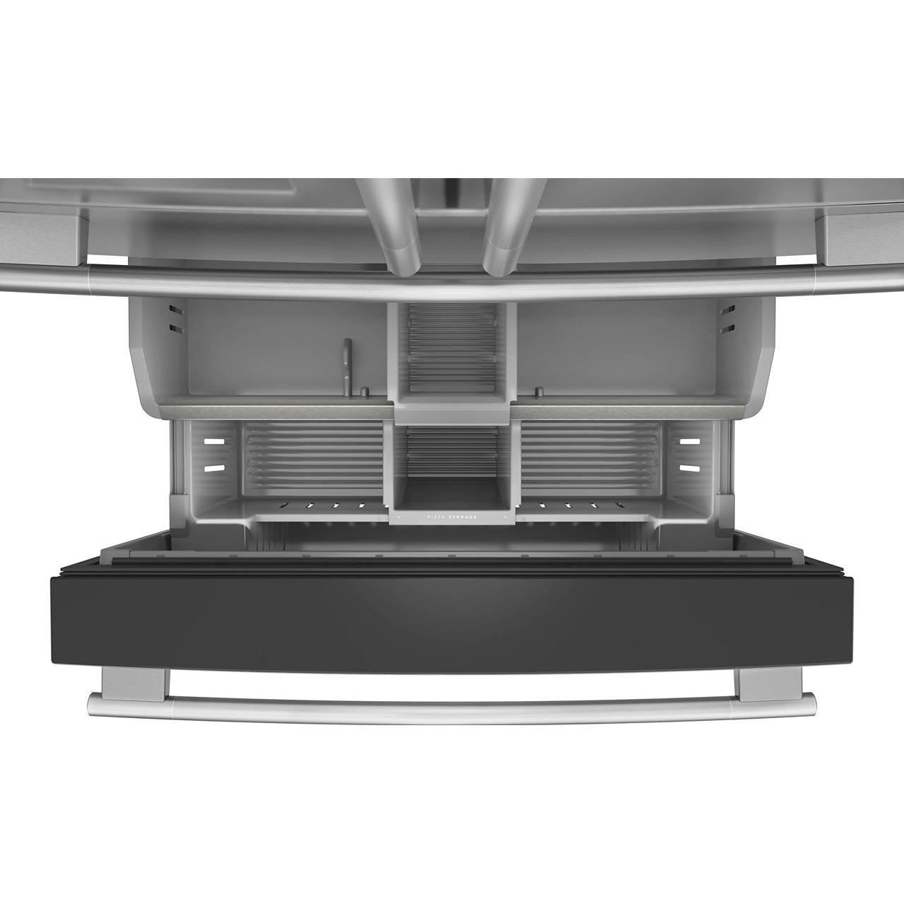  KitchenAid 36-inch, 29.51 cu. ft. Freestanding French 4-Door Refrigerator with Water and Ice Dispensing System KRMF436SPS IMAGE 5