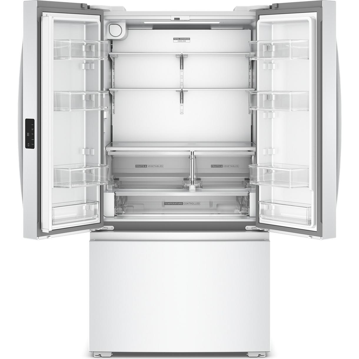  Whirlpool 36-inch, 24 cu. ft. Counter-Depth French 3-Door Refrigerator WRFC3036RW IMAGE 2