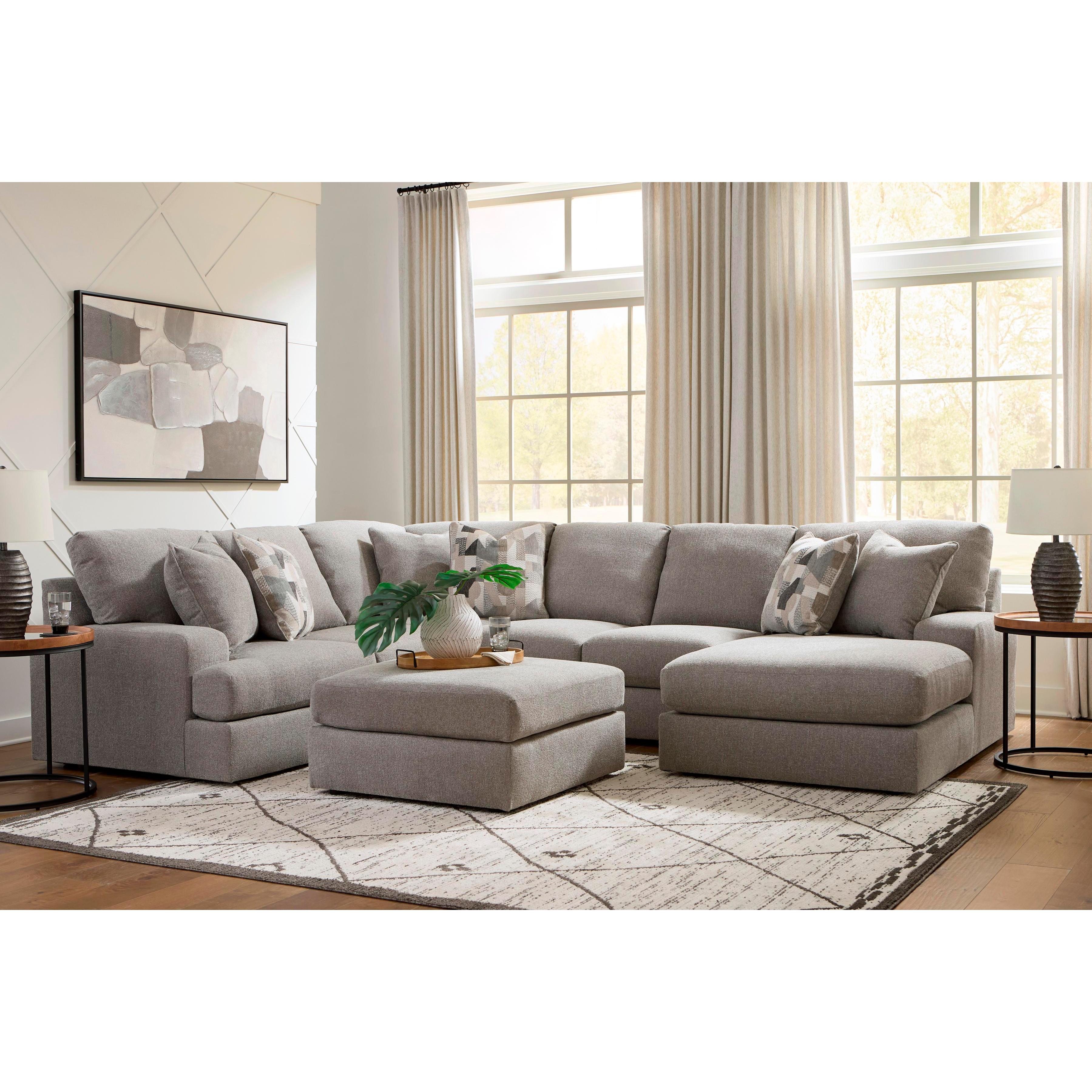  Benchcraft Lindon Fabric Ottoman 8470408 IMAGE 7