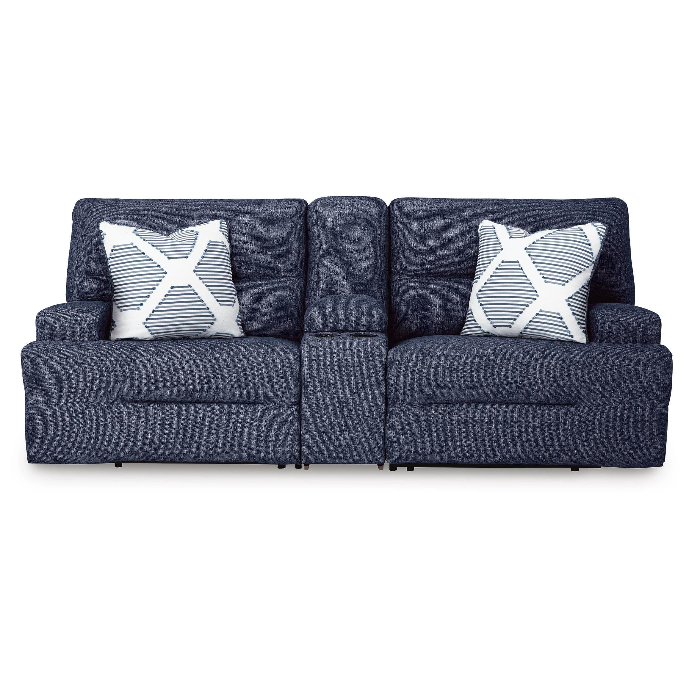  Signature Design by Ashley Acklen Place Power Reclining Fabric Loveseat 9360757/9360758/9360762 IMAGE 2