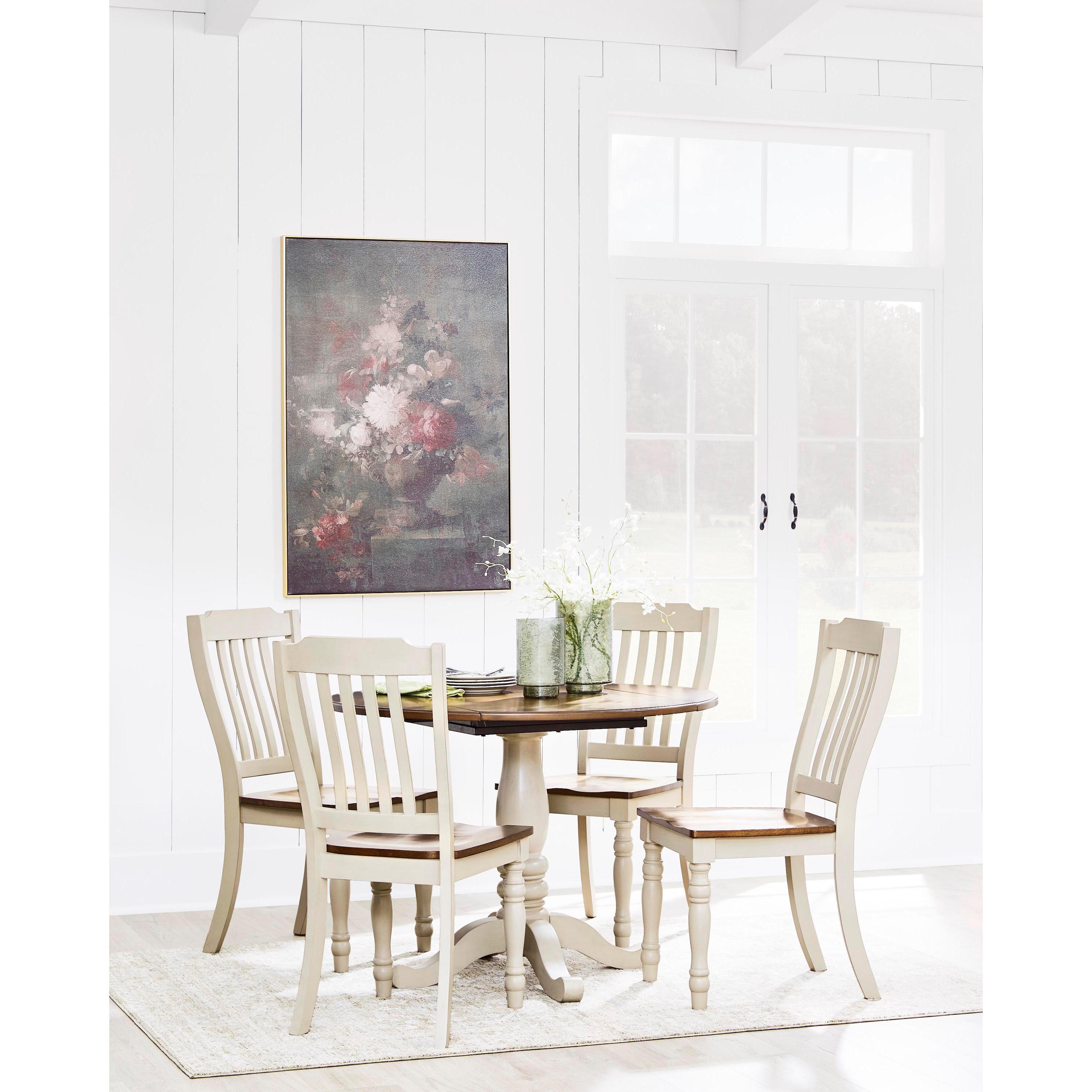  Signature Design by Ashley Round Wirloni Dining Table PCD616-15 IMAGE 7