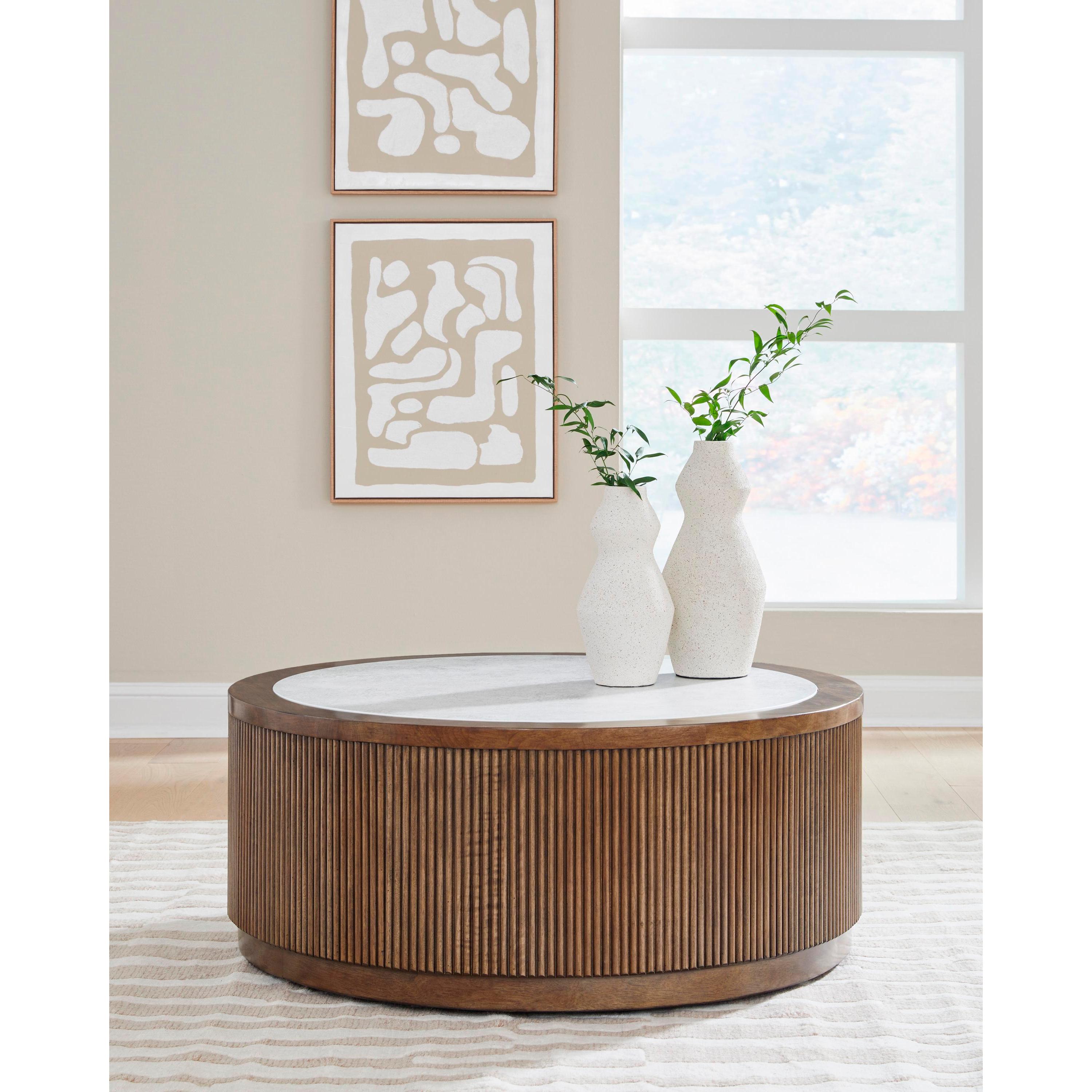  Signature Design by Ashley Hadonna Cocktail Table T658-8 IMAGE 3