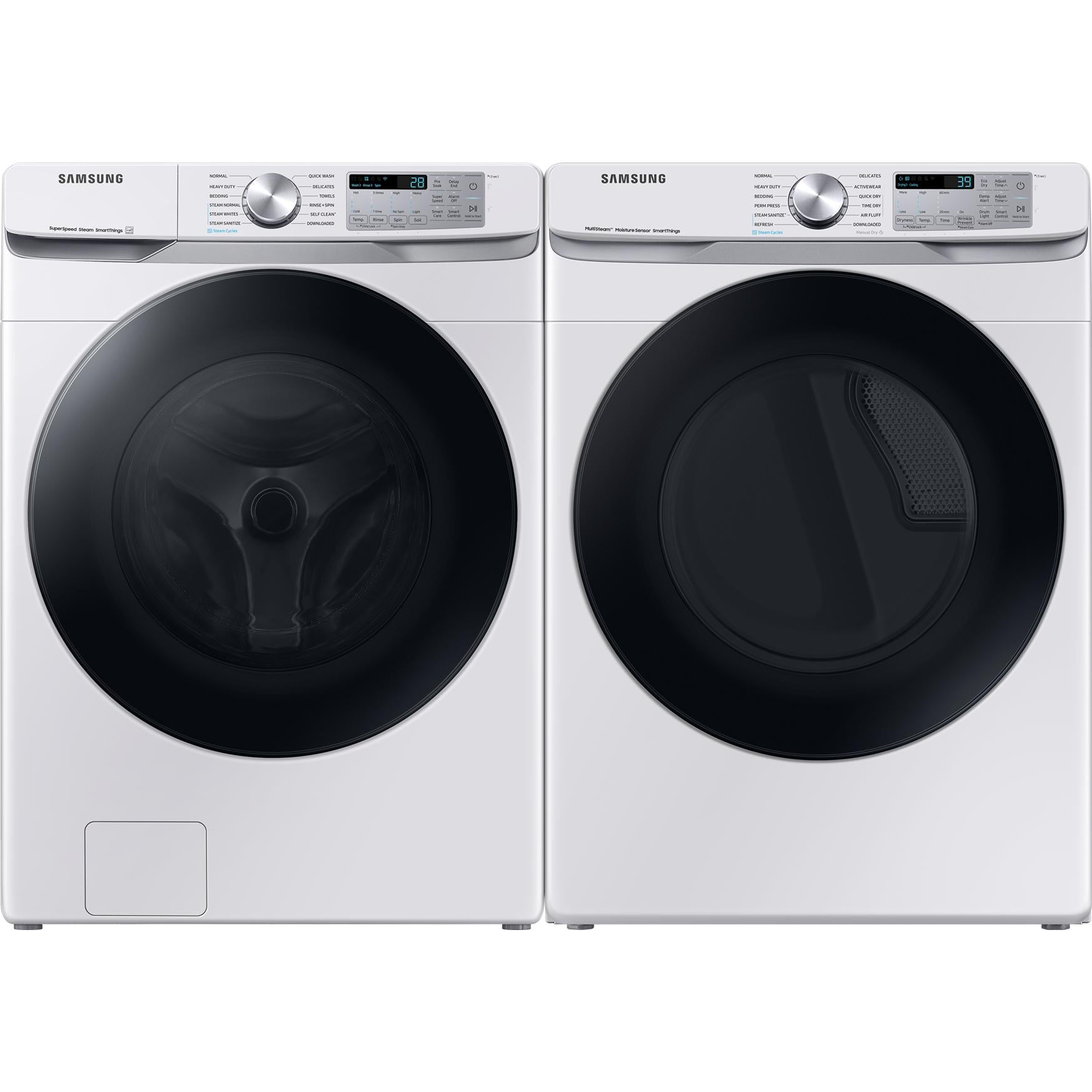  Samsung 7.5 cu. ft. Electric Dryer with Multi Steam DVE45B6305W/AC IMAGE 16