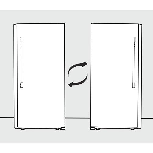  Frigidaire Single Unit Door Swing Reversal Kit TTDRRVGRKIT2 IMAGE 1