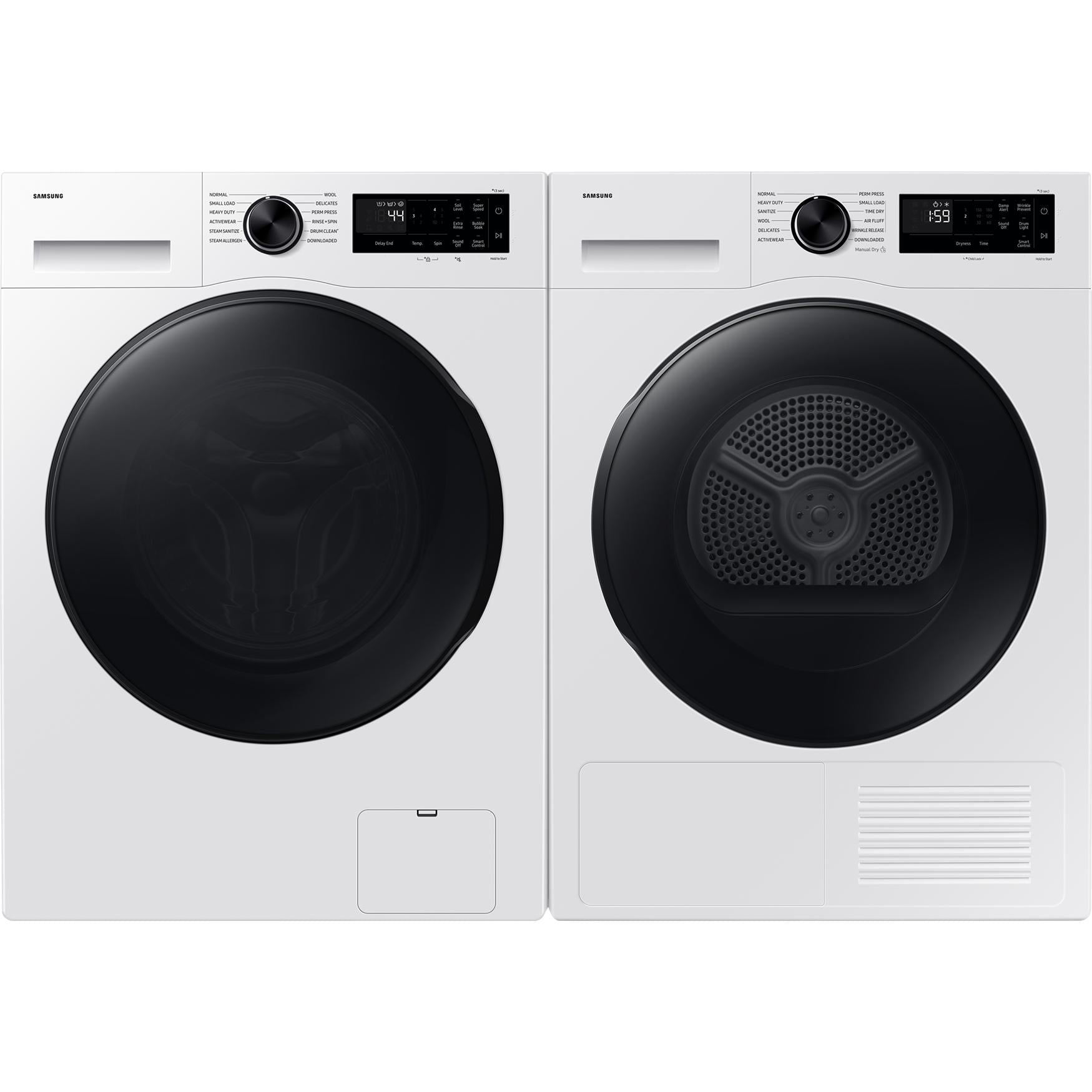  Samsung 5000 Series Compact Electric Dryer with Heat Pump Drying DV25FG50B0BE/AC IMAGE 10