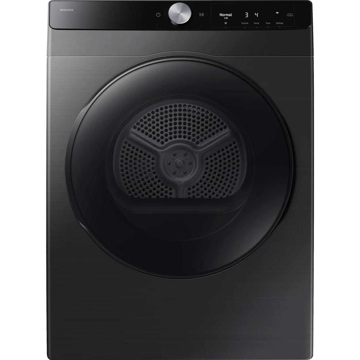  Samsung 4.0 Cu.Ft. 6000 Series Compact Electric Dryer DV25FG60BVBB/AC IMAGE 1