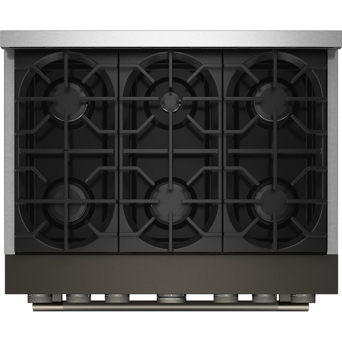  KitchenAid 36-inch Slide-in Gas Range with 6 Burners KFGS936SBE IMAGE 3
