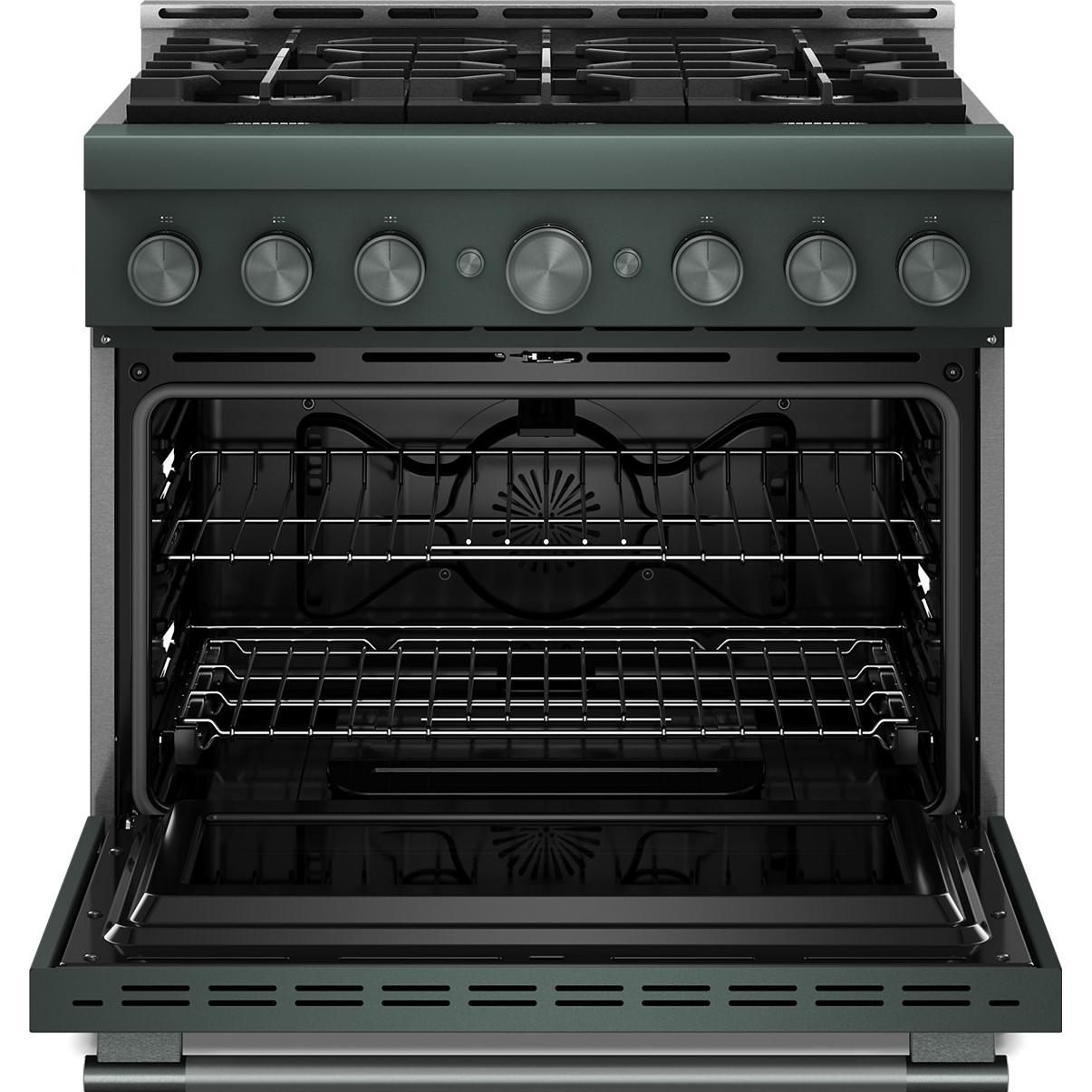  KitchenAid 36-inch Slide-in Gas Range with 6 Burners KFGS936SJP IMAGE 3