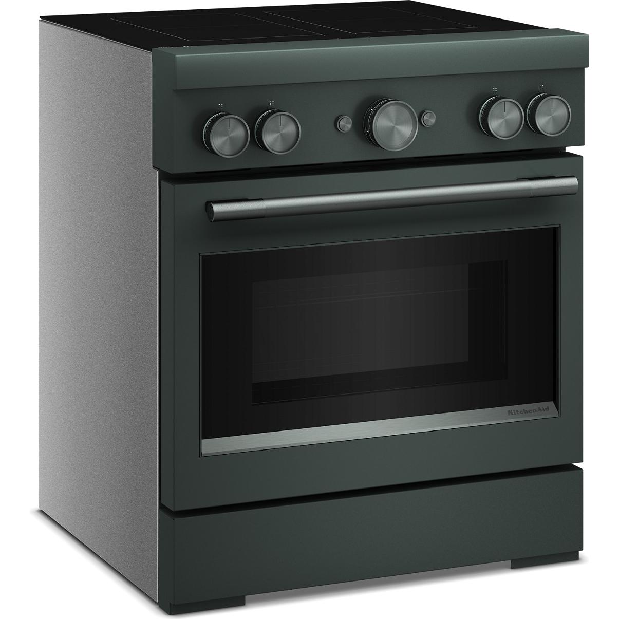  KitchenAid 30-inch Freestanding Induction Range with 4 Elements KFIS930SJP IMAGE 5