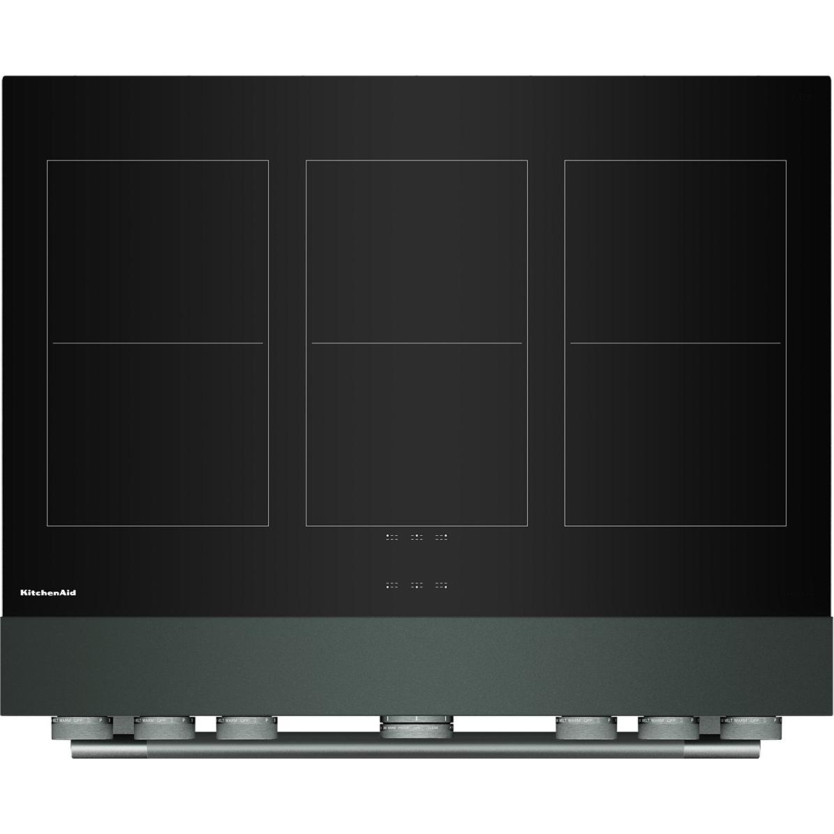  KitchenAid 36-inch Freestanding Induction Range with 6 Elements KFIS936SJP IMAGE 3