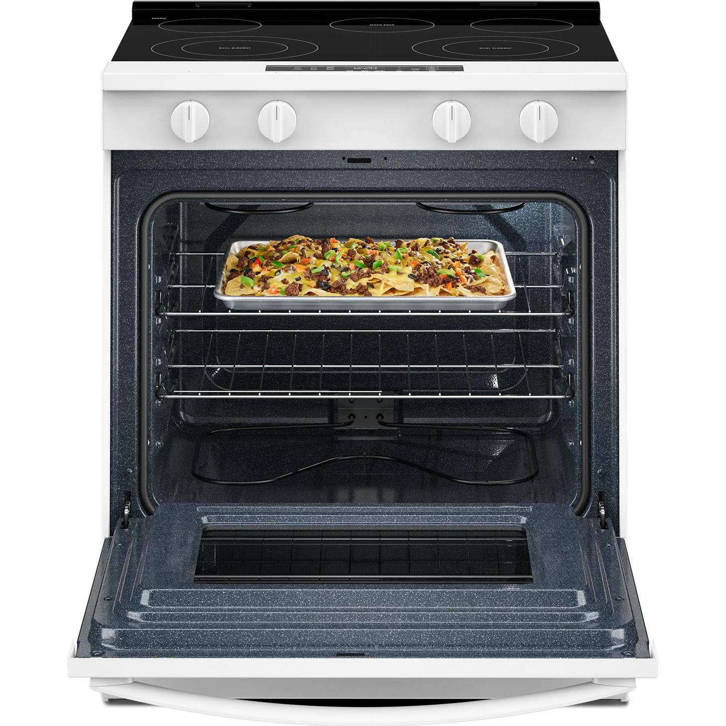  Whirlpool 30-inch Slide-in Electric Range with Wi-Fi YWSES3330TW IMAGE 2