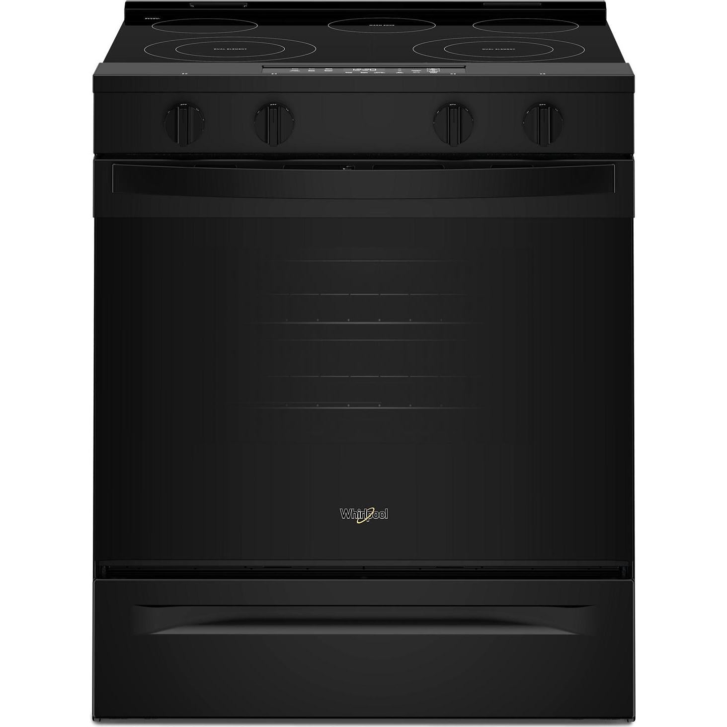  Whirlpool 30-inch Slide-in Electric Range with Wi-Fi YWSES3330TB IMAGE 1
