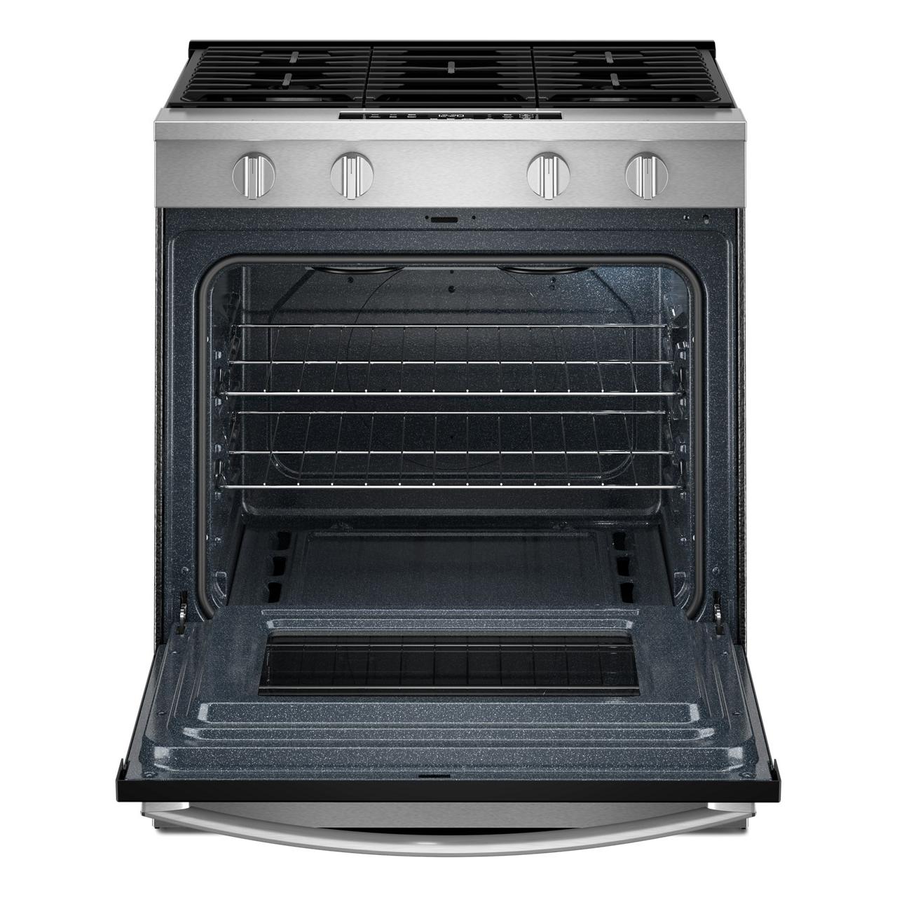  Whirlpool 30-inch Slide-in Gas Range with Wi-Fi WSGS3330TS IMAGE 4