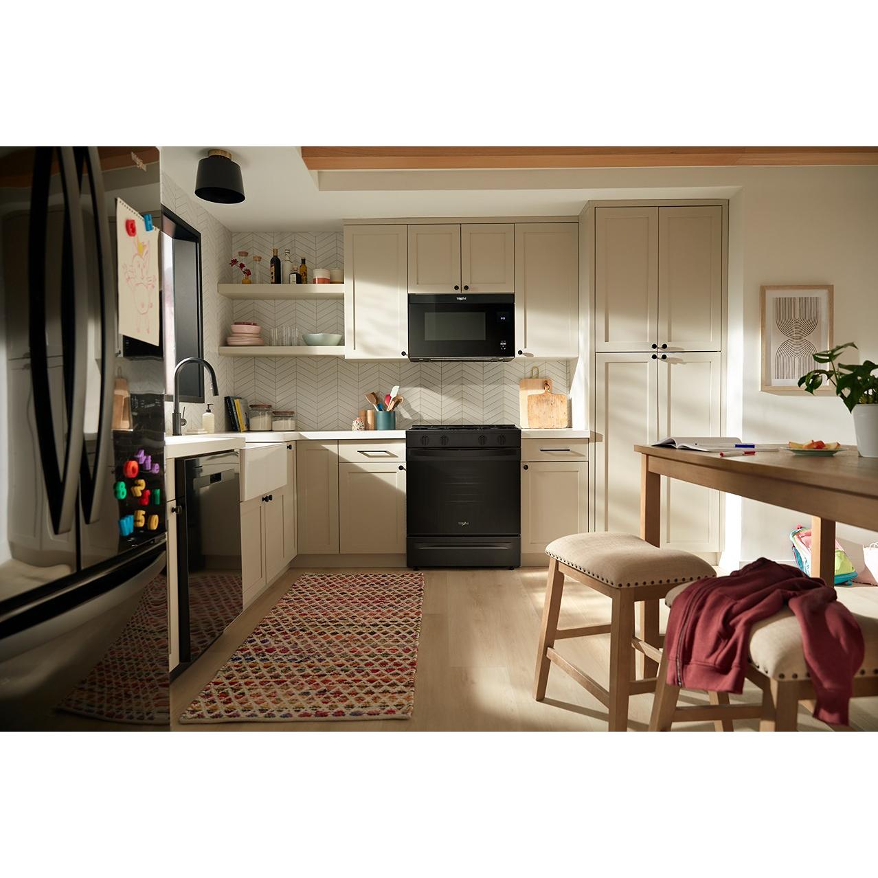  Whirlpool 30-inch Slide-in Gas Range with Wi-Fi WSGS3330TB IMAGE 11