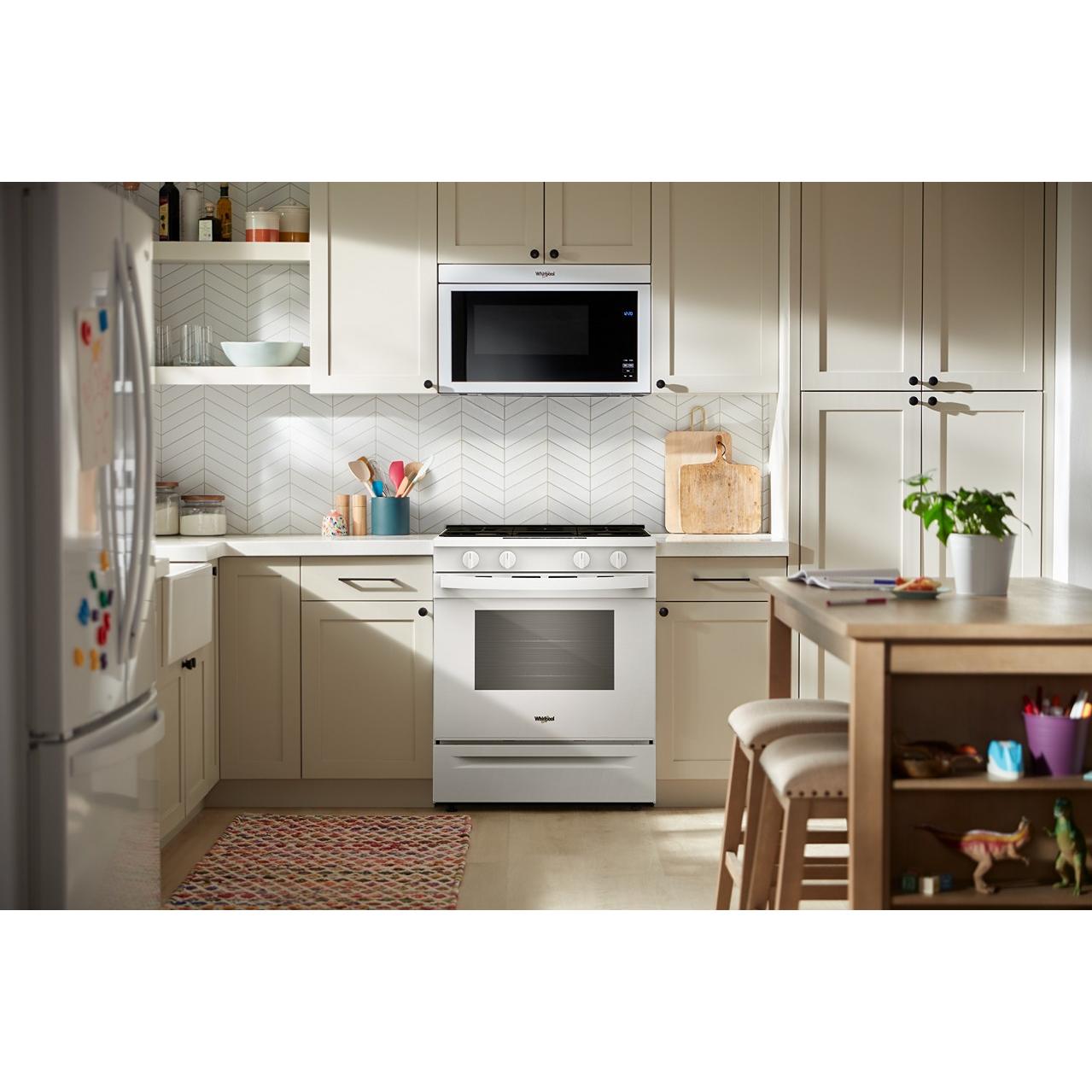  Whirlpool 30-inch Slide-in Gas Range with Wi-Fi WSGS3330TW IMAGE 10