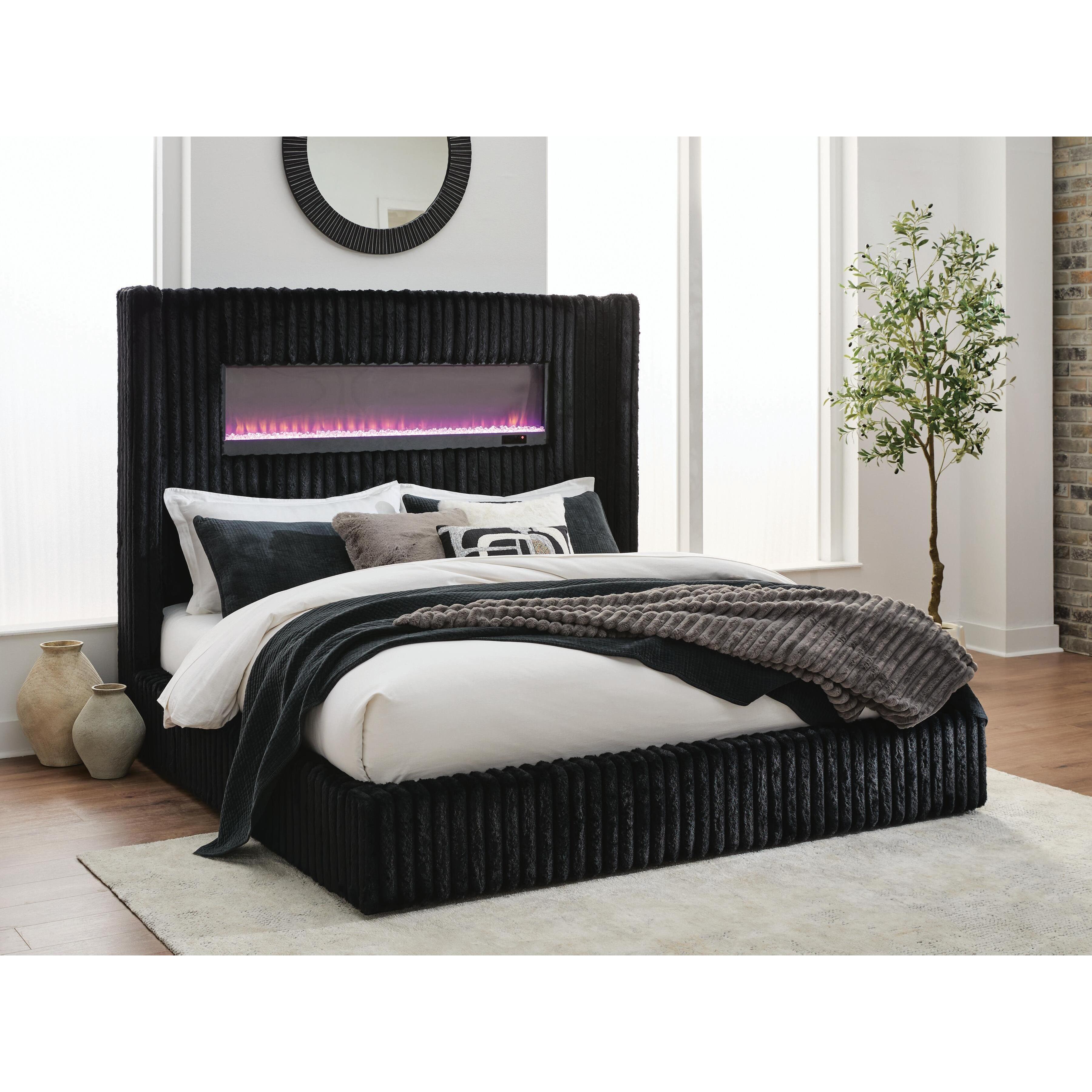  Signature Design by Ashley Tayleena PCB620B2 King Upholstered Bed IMAGE 6