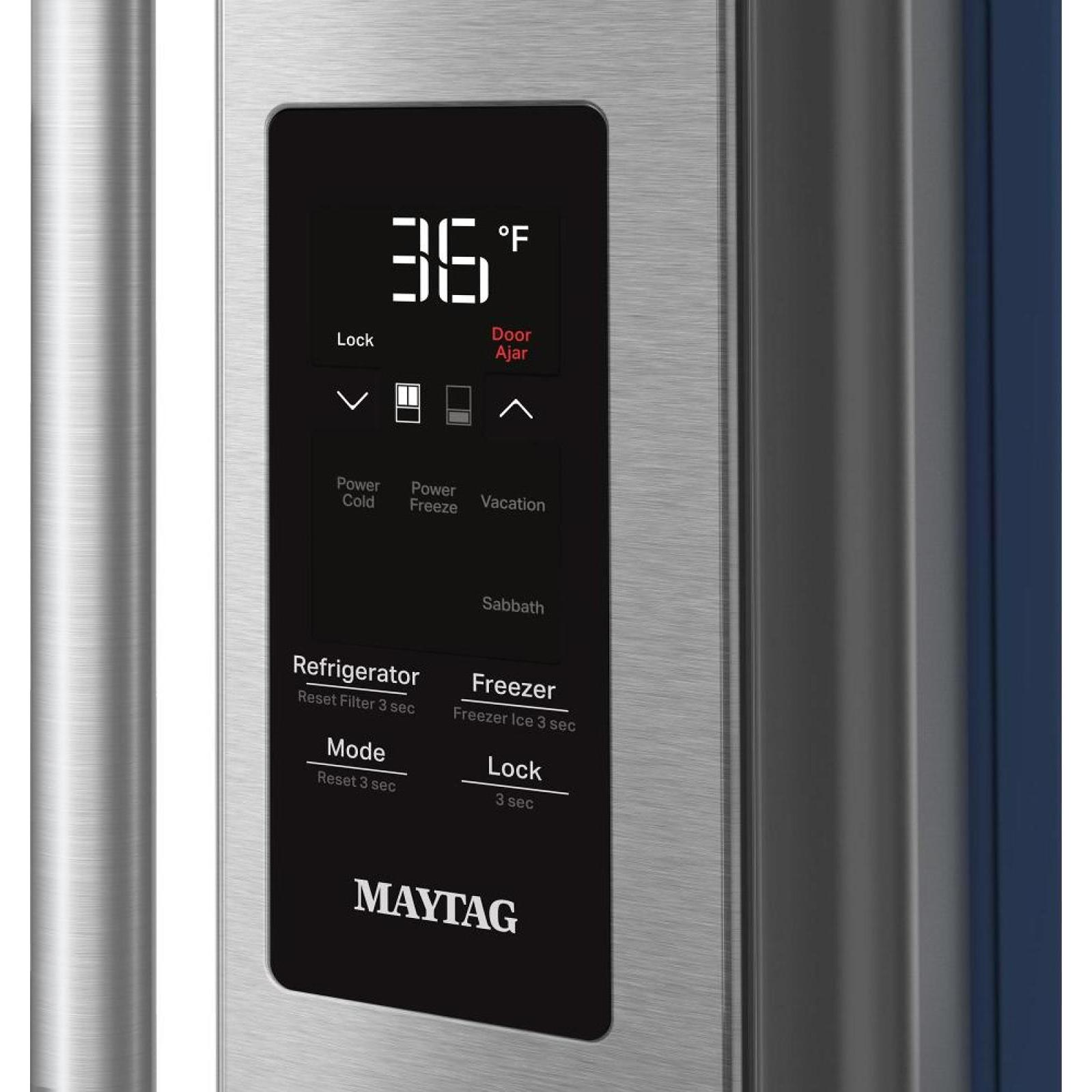  Maytag 30.5 cu. ft. Freestanding French 3-Door Refrigerator with Interior Ice Maker MRFF4336TZ IMAGE 10