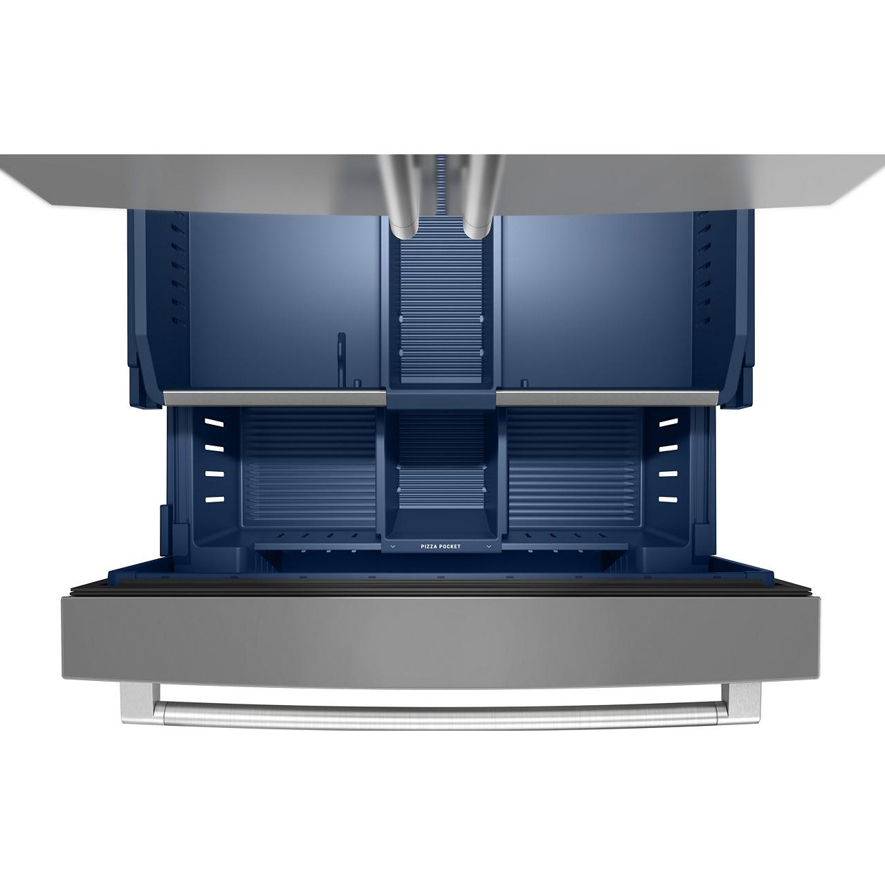  Maytag 30 cu. ft. Freestanding French 3-Door Refrigerator with Exterior Water and Ice Dispensing System MRFF5336TZ IMAGE 3