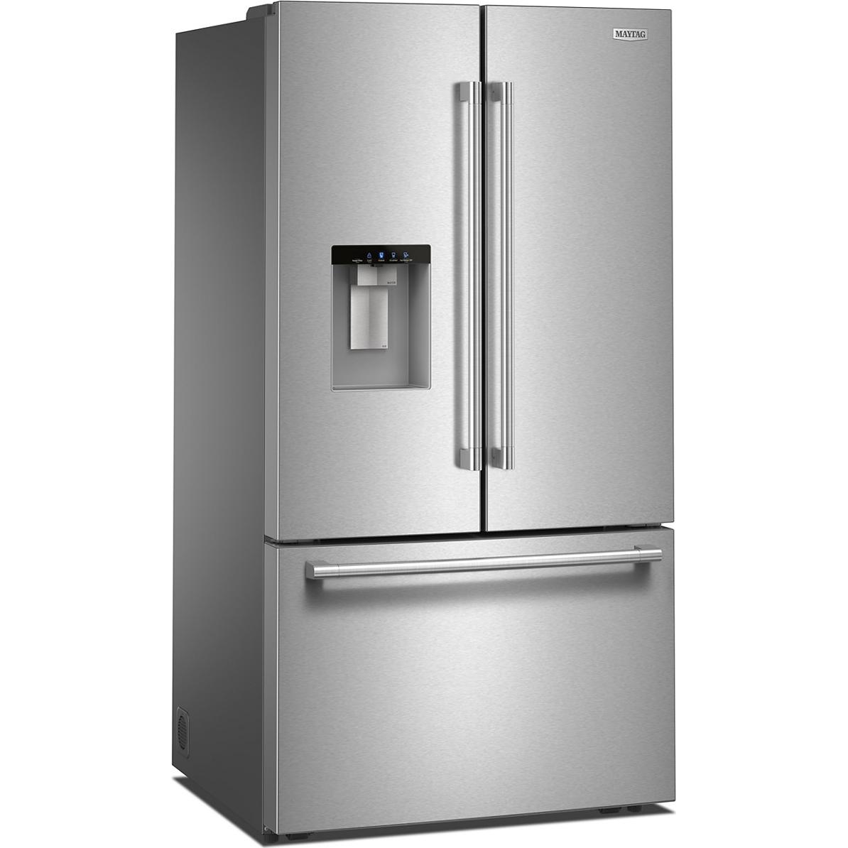  Maytag 30 cu. ft. Freestanding French 3-Door Refrigerator with Exterior Water and Ice Dispensing System MRFF5336TZ IMAGE 4