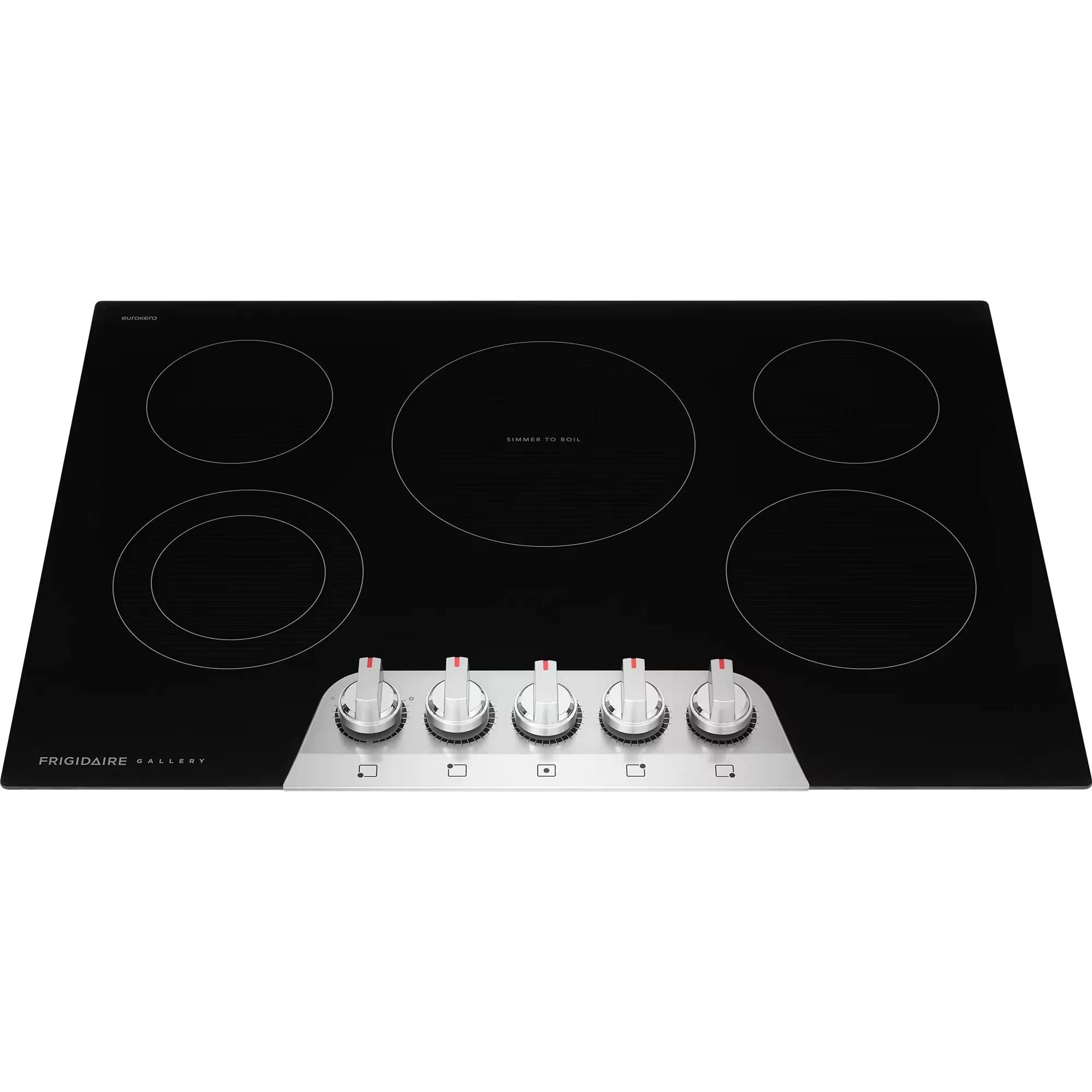  Frigidaire Gallery 30-inch Electric Cooktop GCCE3070BS IMAGE 1