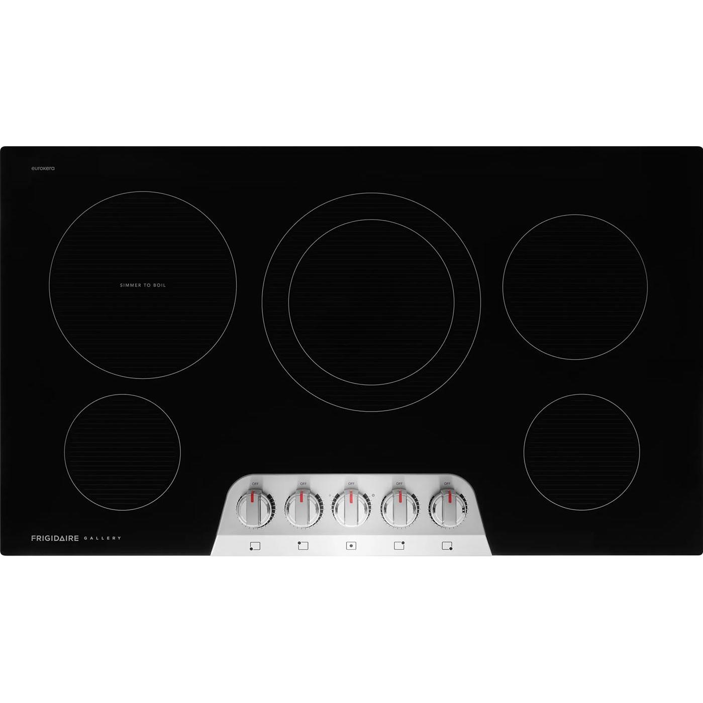  Frigidaire Gallery 36-inch Electric Cooktop GCCE3670BS IMAGE 6