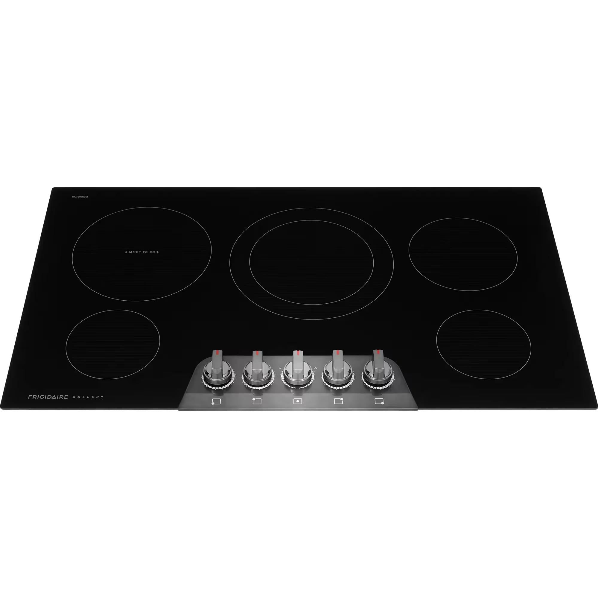  Frigidaire Gallery 36-inch Electric Cooktop GCCE3670BD IMAGE 1