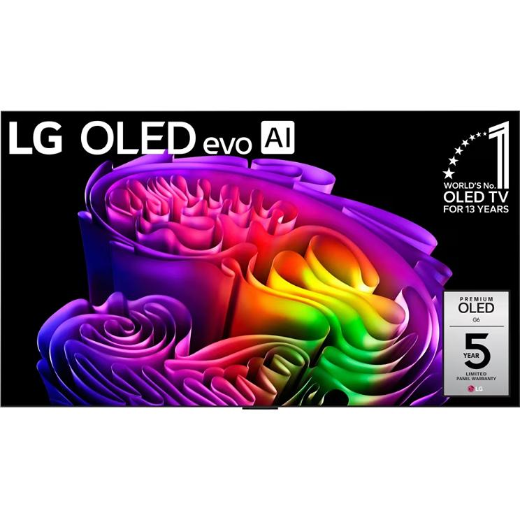  LG evo AI G6 83-inch 4K UHD Smart OLED TV OLED83G6WUA IMAGE 1