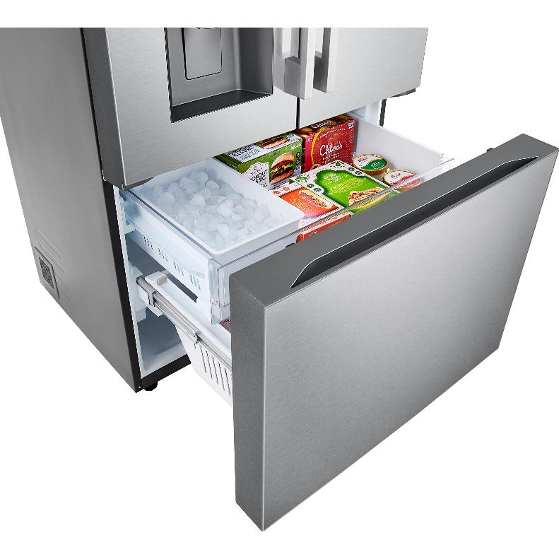 LG 36-inch, 30.7 cu. ft. French 3-Door Refrigerator with Water and Ice Dispensing System LF31WSH63S IMAGE 17