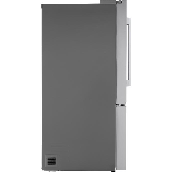  LG 36-inch, 30.7 cu. ft. French 3-Door Refrigerator with Water and Ice Dispensing System LF31WSH63S IMAGE 4