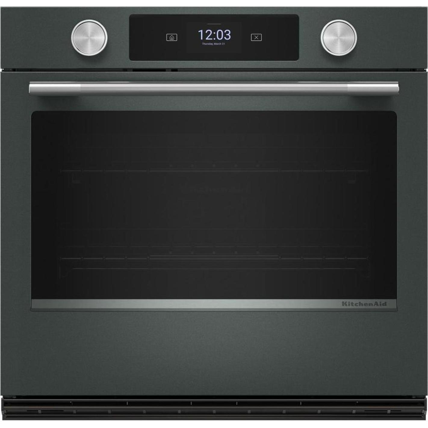  KitchenAid 30-inch Smart Electric Single Wall Oven with Intelligent Cooking Camera KOES930SJP IMAGE 5
