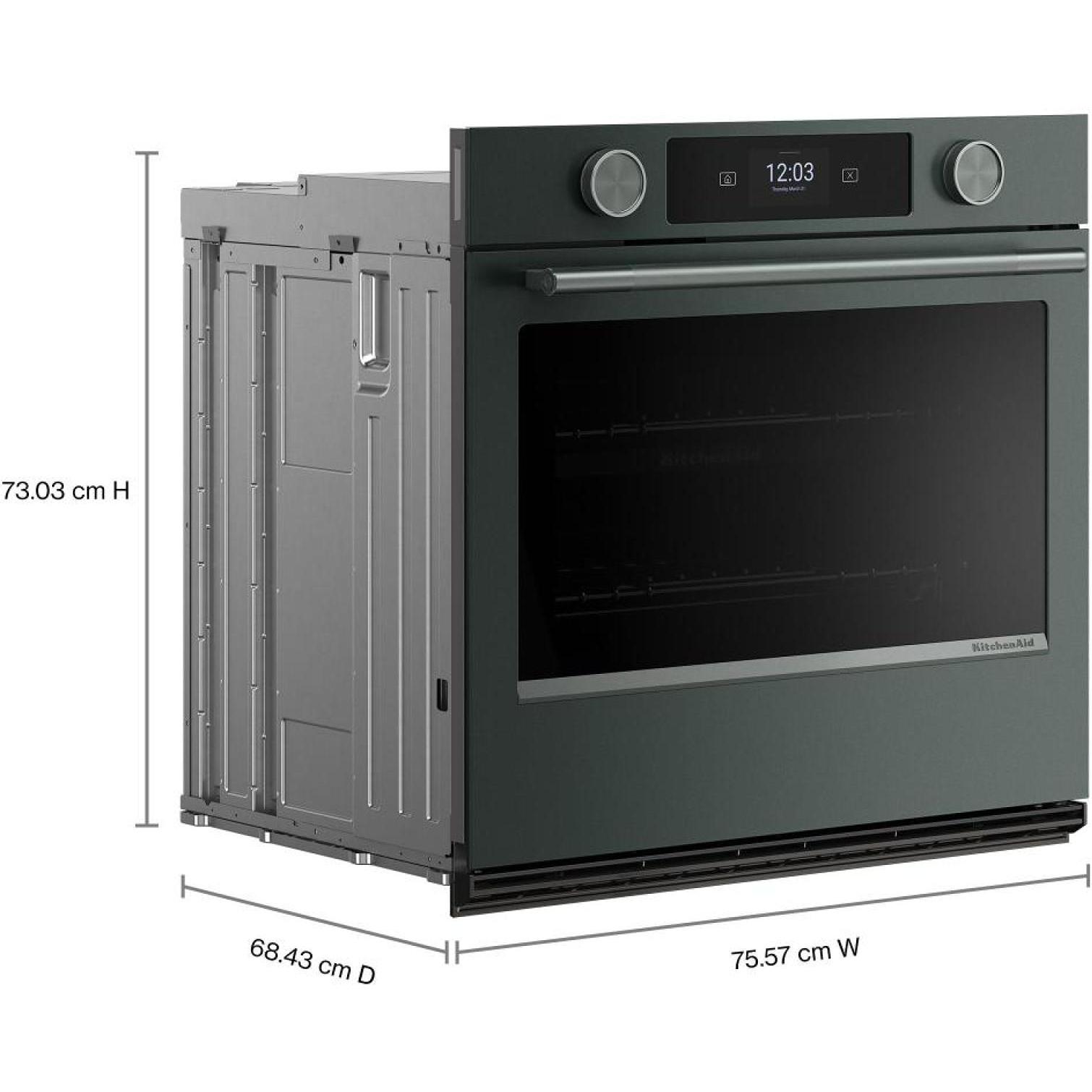  KitchenAid 30-inch Smart Electric Single Wall Oven with Intelligent Cooking Camera KOES930SJP IMAGE 9