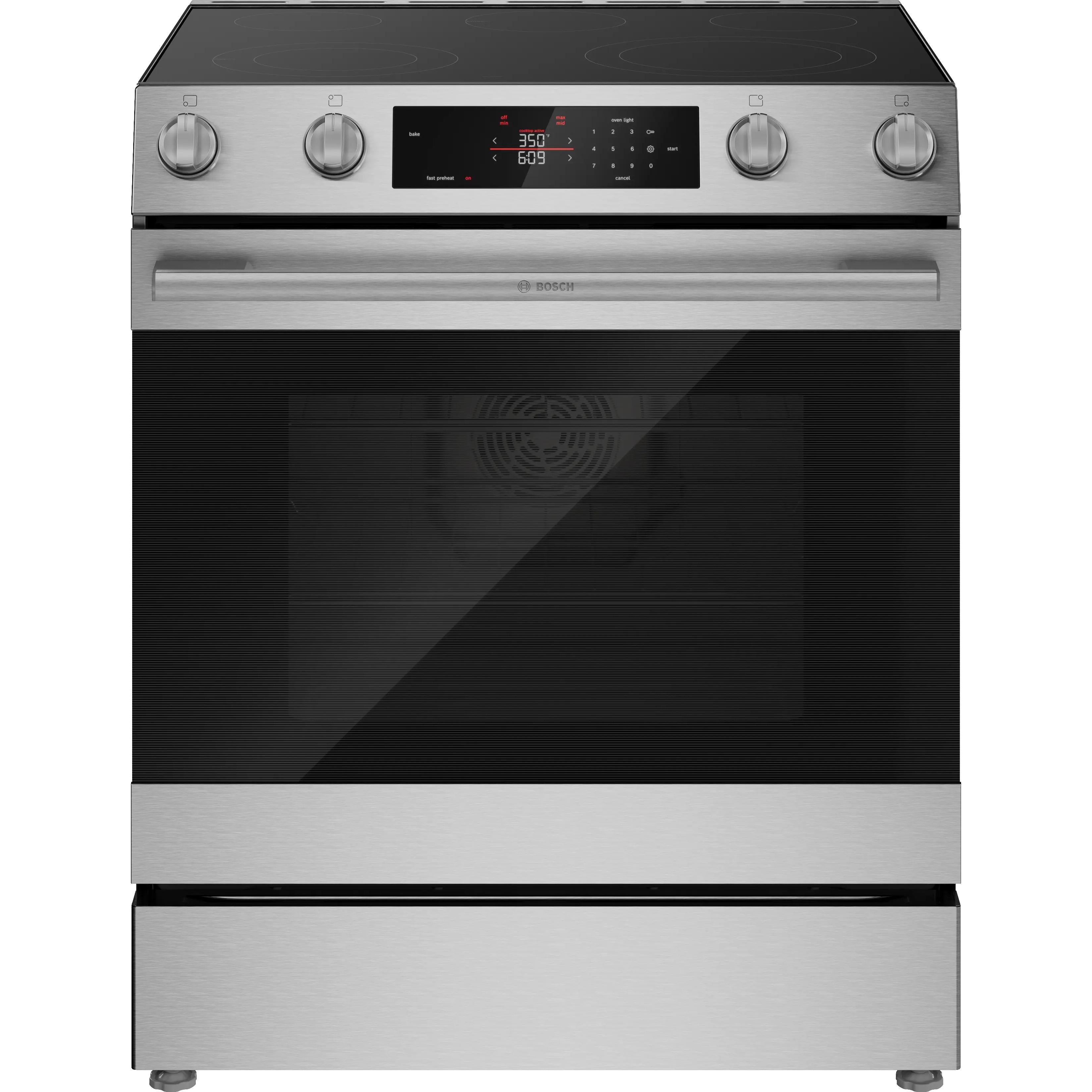  Bosch 300 Series Electric Freestanding Range HEF3050MC IMAGE 1