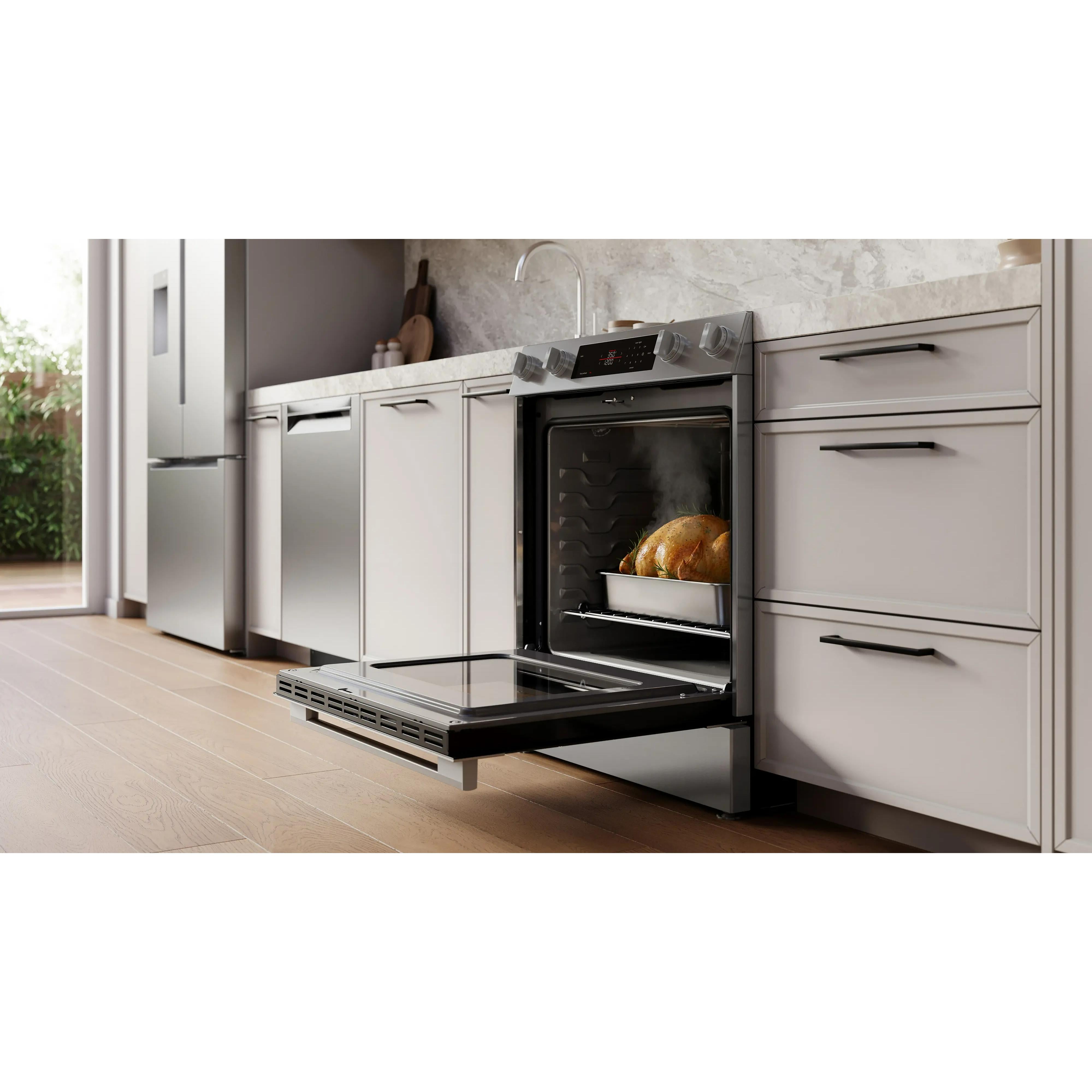  Bosch 300 Series Electric Freestanding Range HEF3050MC IMAGE 13