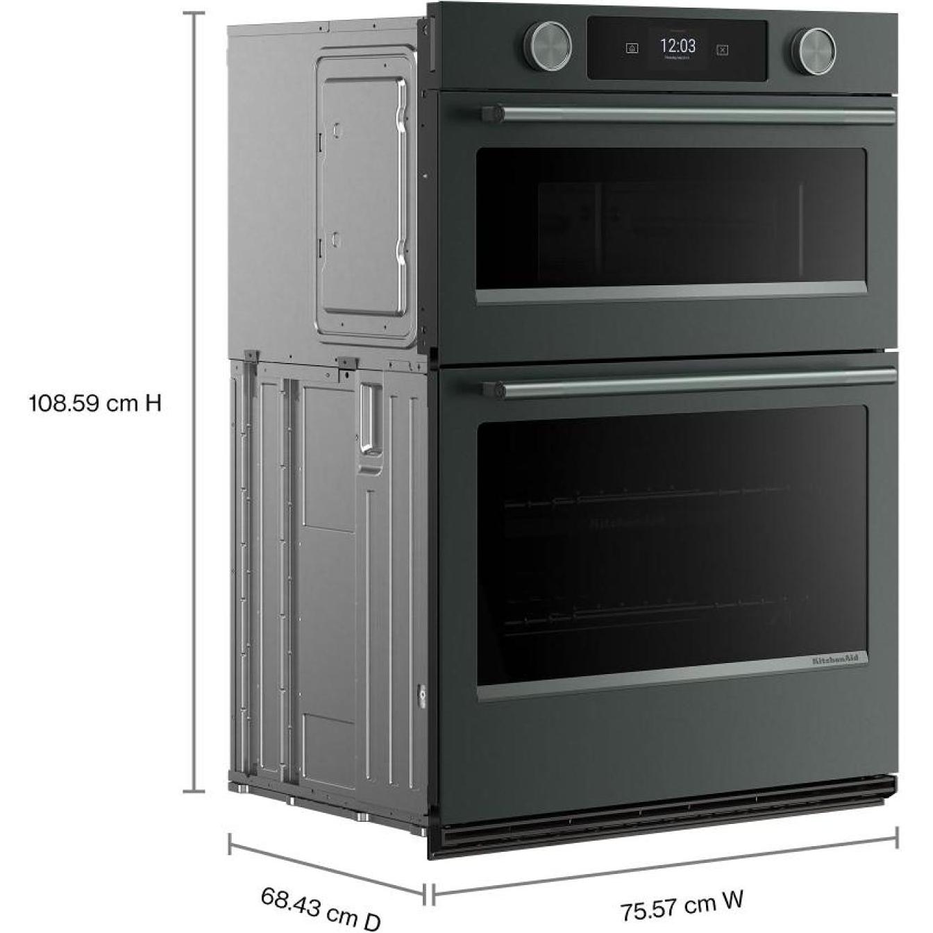  KitchenAid 30-inch Smart Electric Combo Wall Oven with Intelligent Cooking Camera KOEC930SJP IMAGE 12